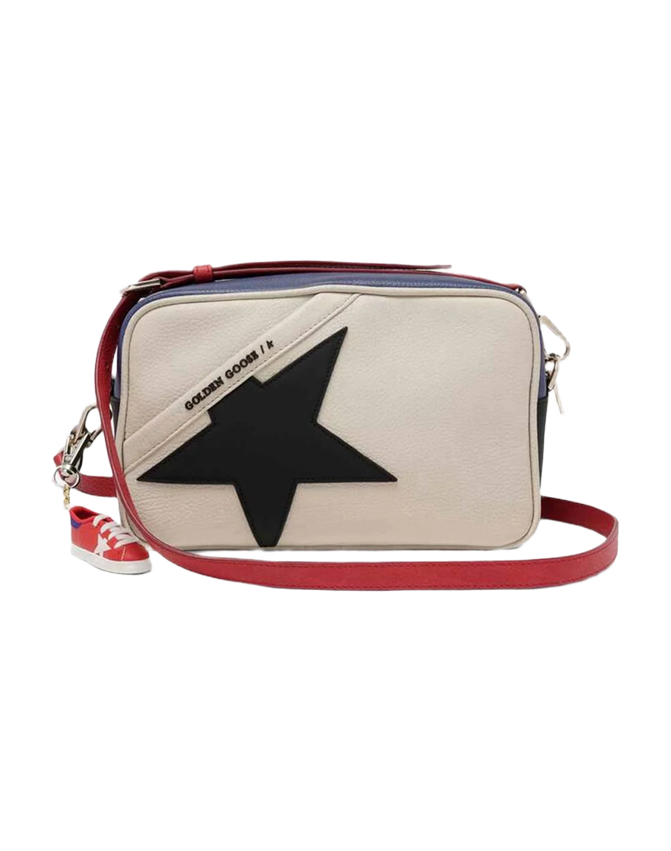 Women | Star Bag Made Of Pebbled Leather with Black Star - Image 6