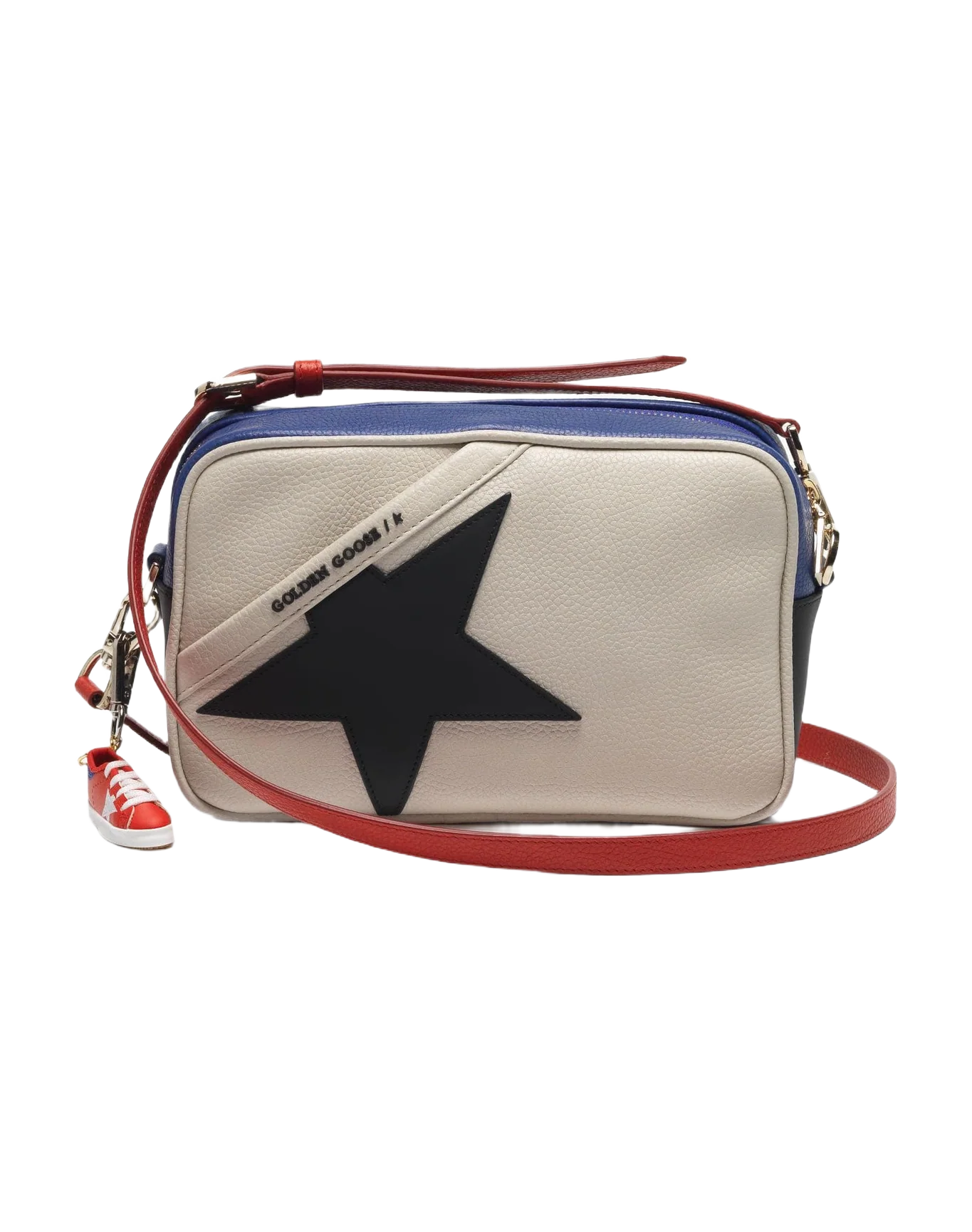 Women | Star Bag Made Of Pebbled Leather with Black Star - Image 8