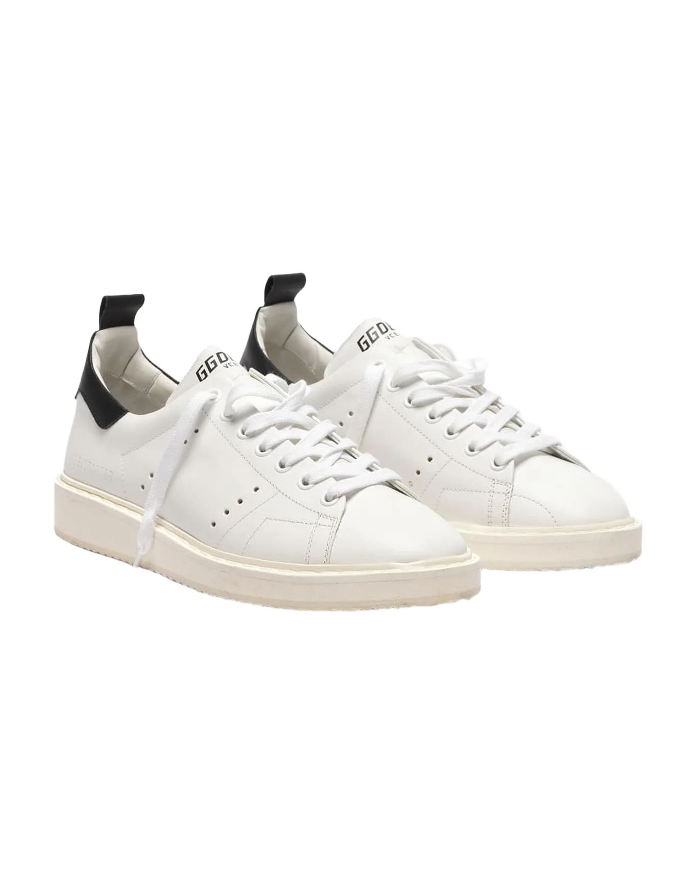 Women | Starter Sneakers Leather with Black Heel Tab - Image 2