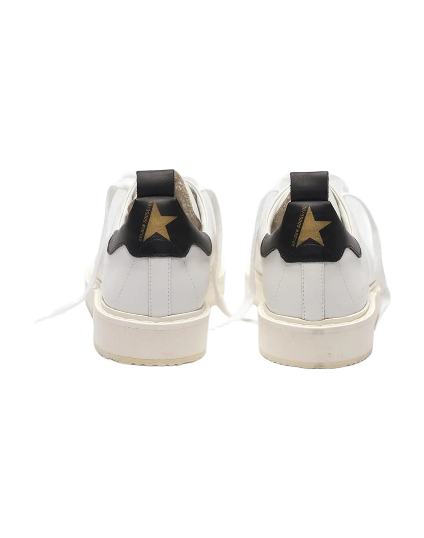 Women | Starter Sneakers Leather with Black Heel Tab - Image 4