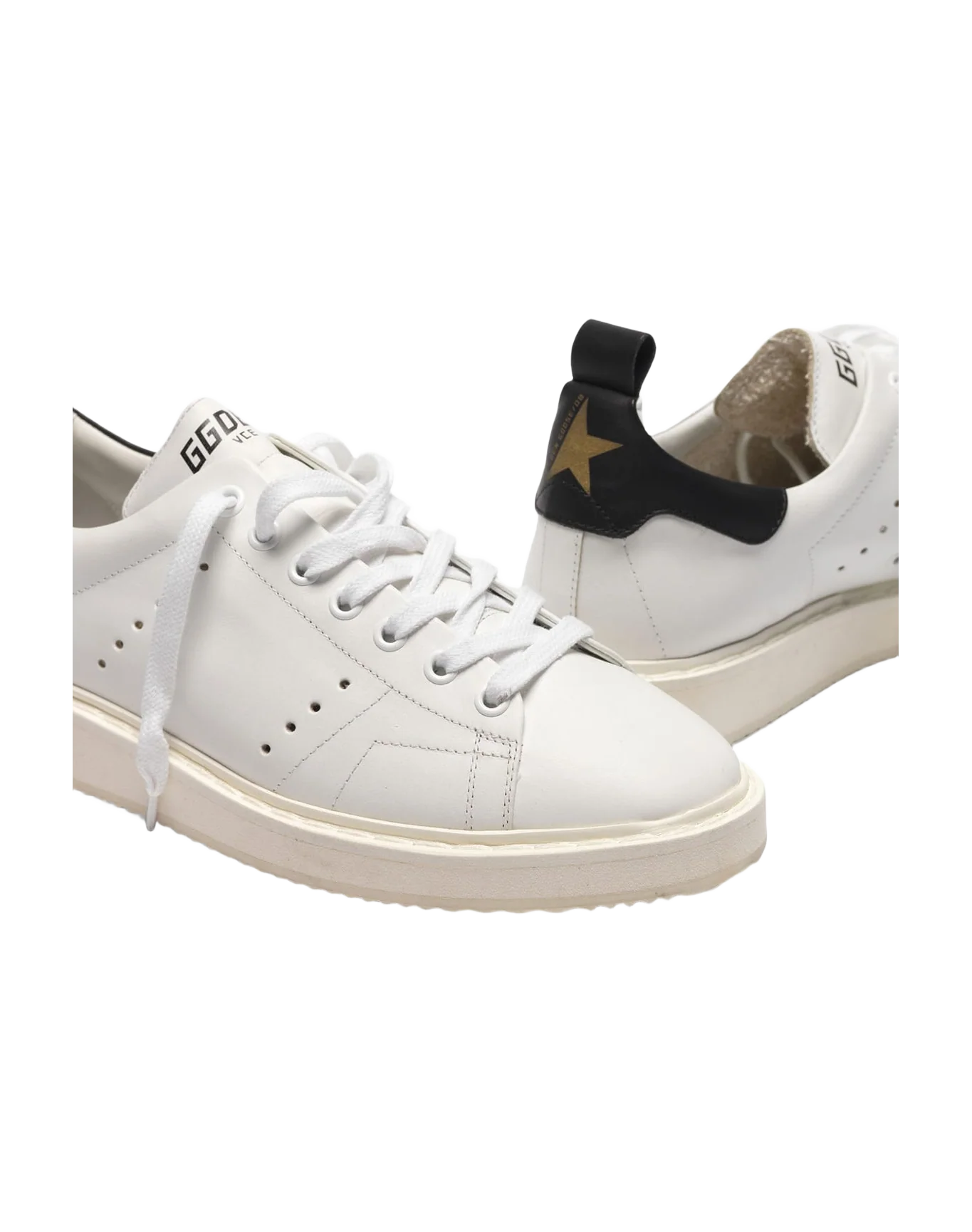 Women | Starter Sneakers Leather with Black Heel Tab - Image 5