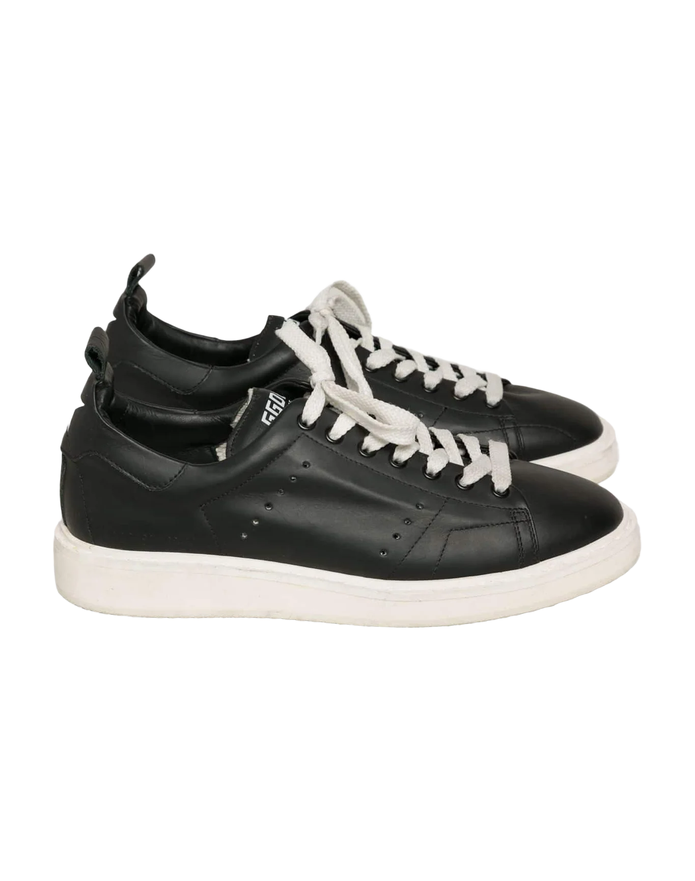 Women | Starter Sneakers Total Black Leather - Image 2