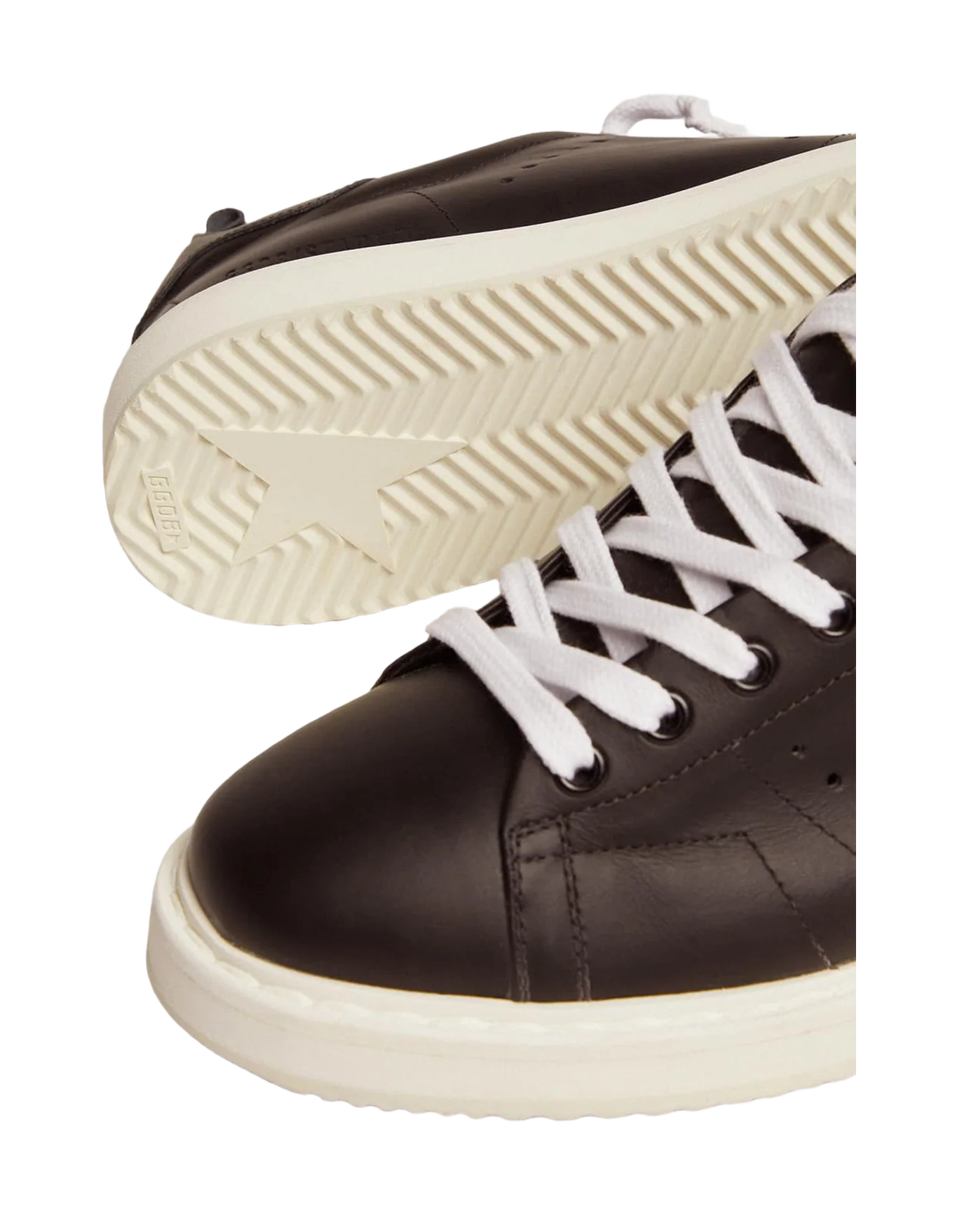 Women | Starter Sneakers Total Black Leather - Image 6