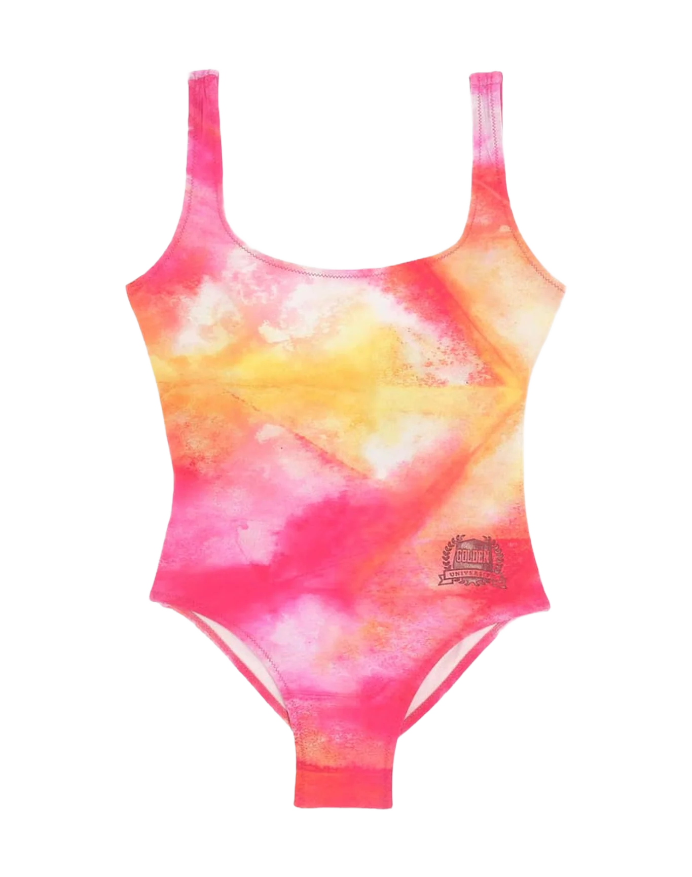Women | Stephanie Pink Tie-Dye Swimsuit - Image 2