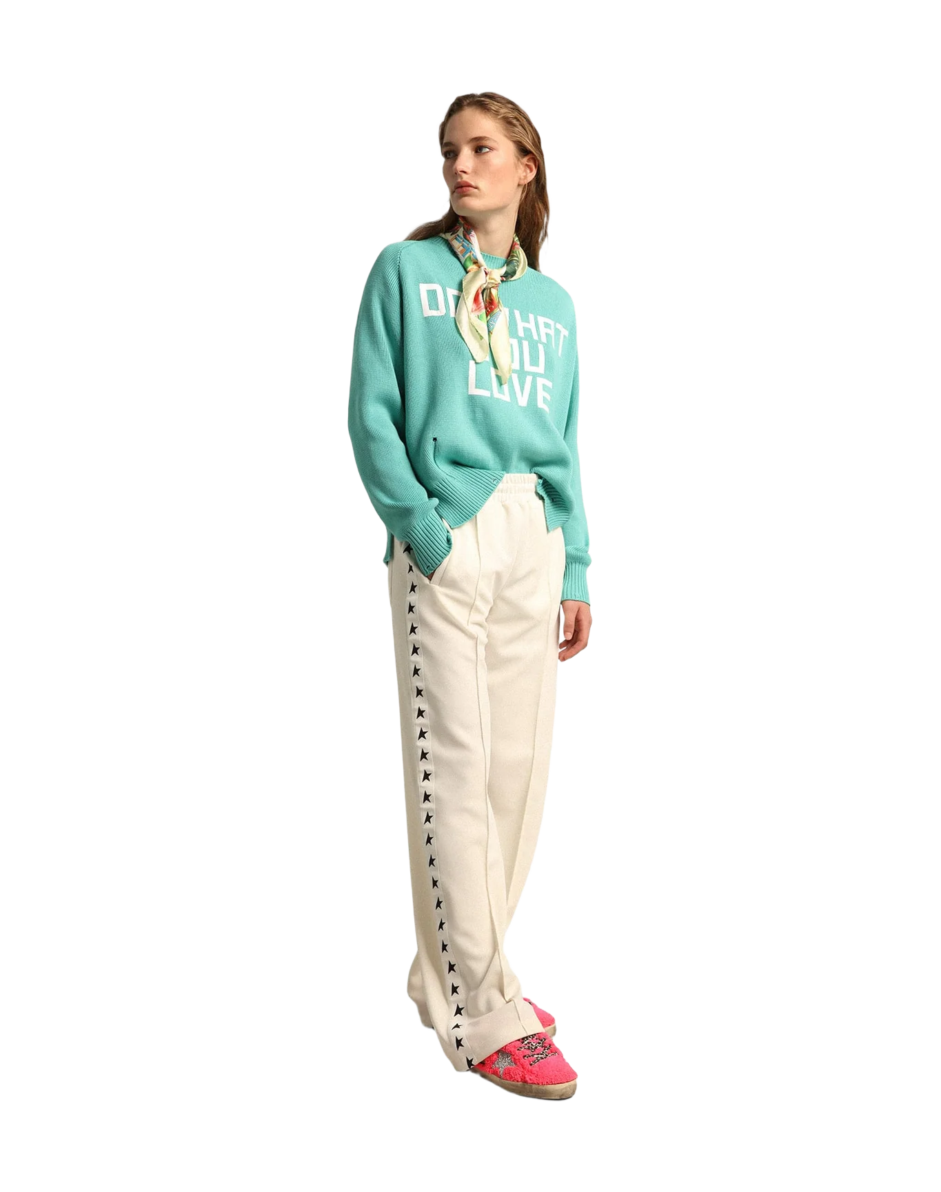 Women | Super-Star Fuchsia Terry with Shearling Lining | Fuxia x Silver x Black x Beige - Image 2