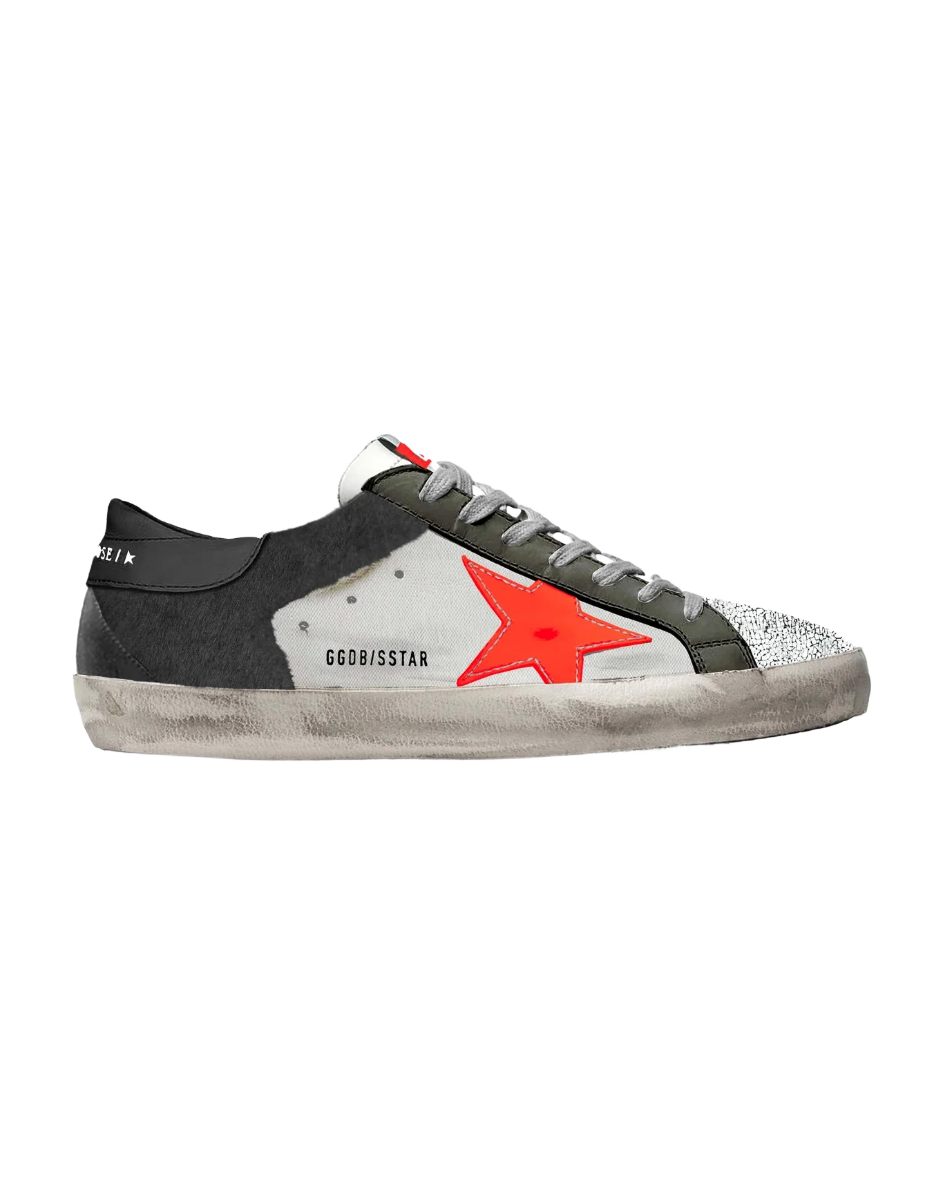 Women | Super-Star Lab Limited Edition Sneakers with Red Star & Black Details - Image 5