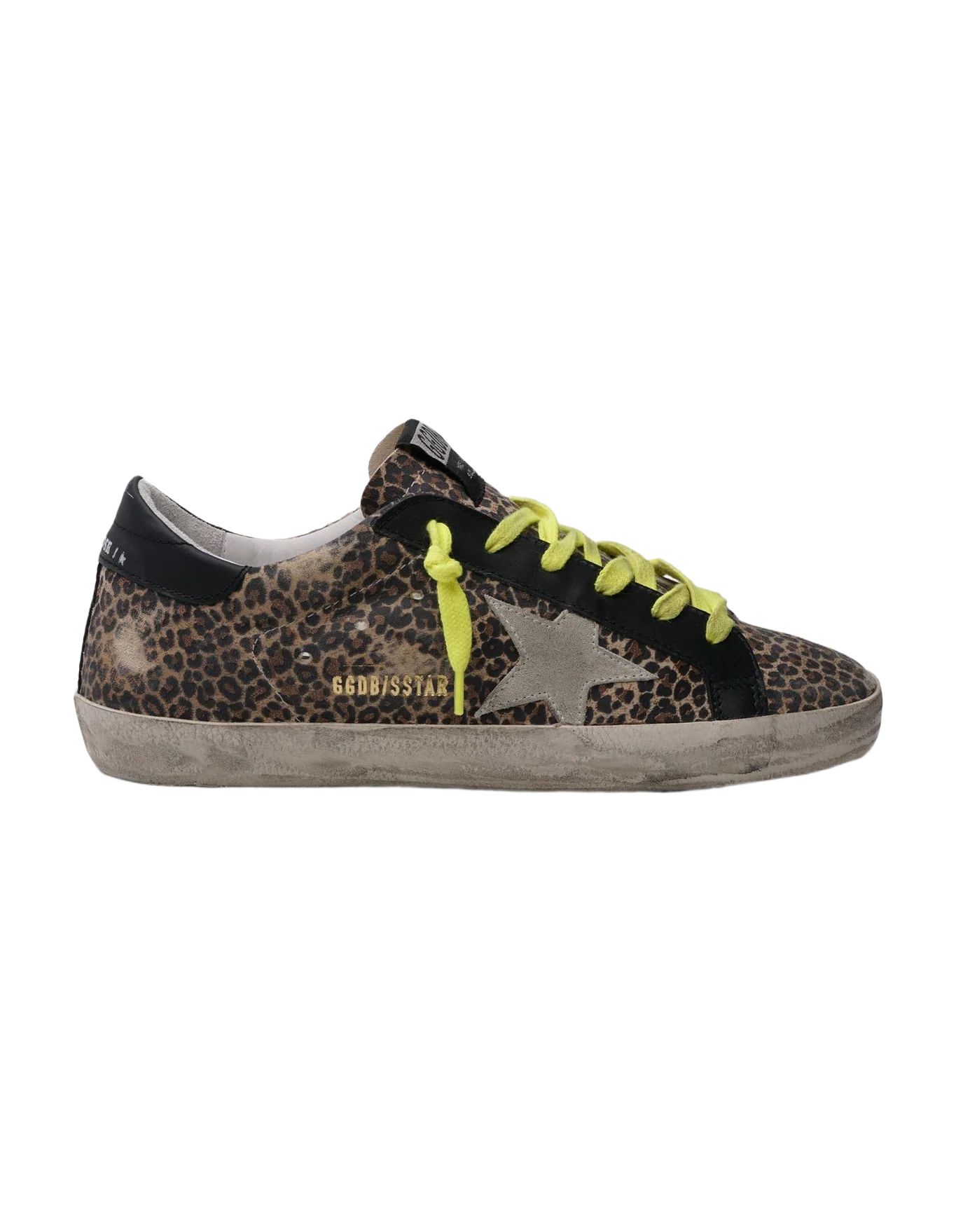 Women | Super-Star Leopard Suede Upper Suede Star Leather | Beige Brown Leo x Ice x Black - Image 3