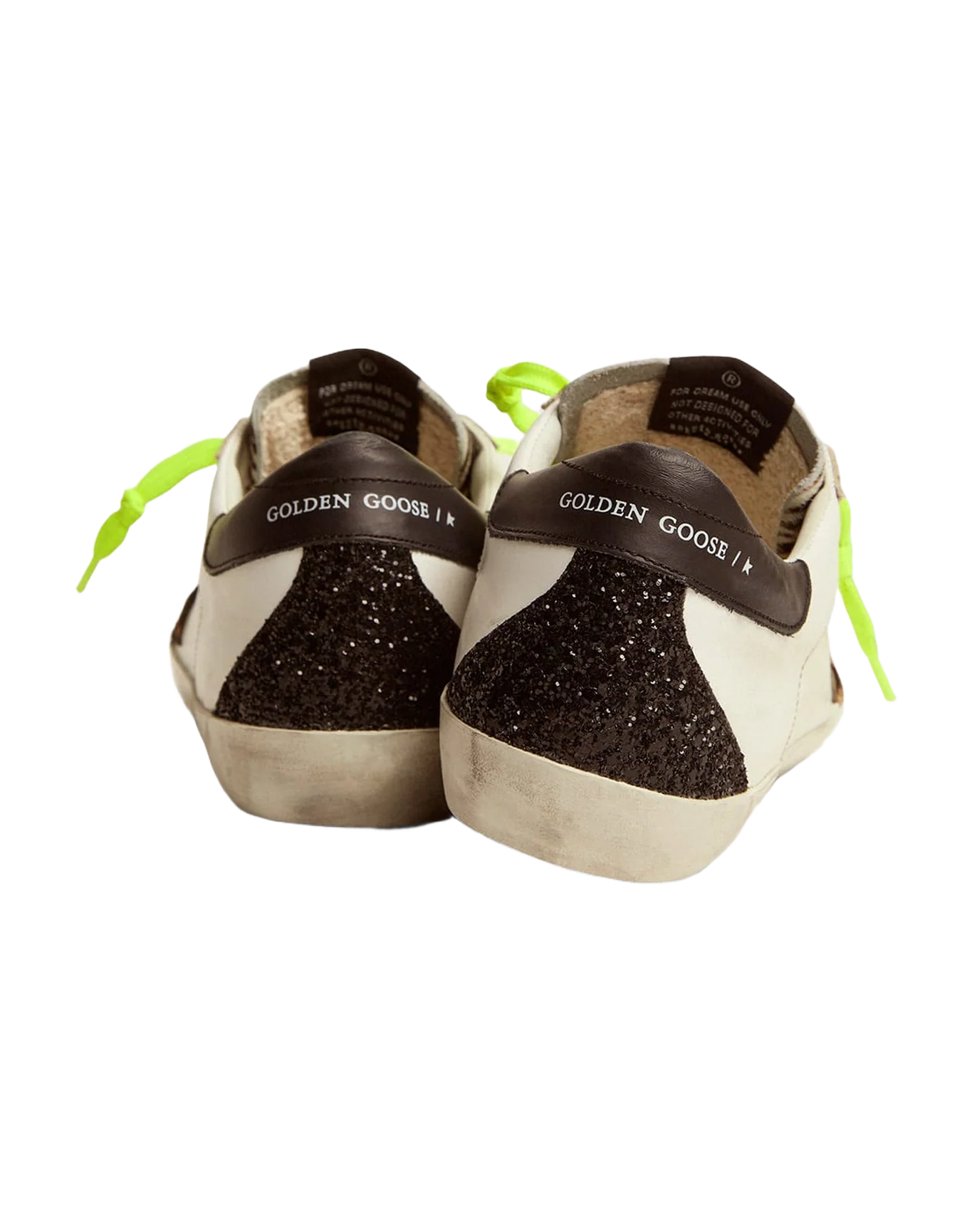 Women | Super-Star Ltd Sneakers with Animal-Print Pony Skin Tongue & Star | White x Black Zebra x Brown Beige Black x Black - Image 2