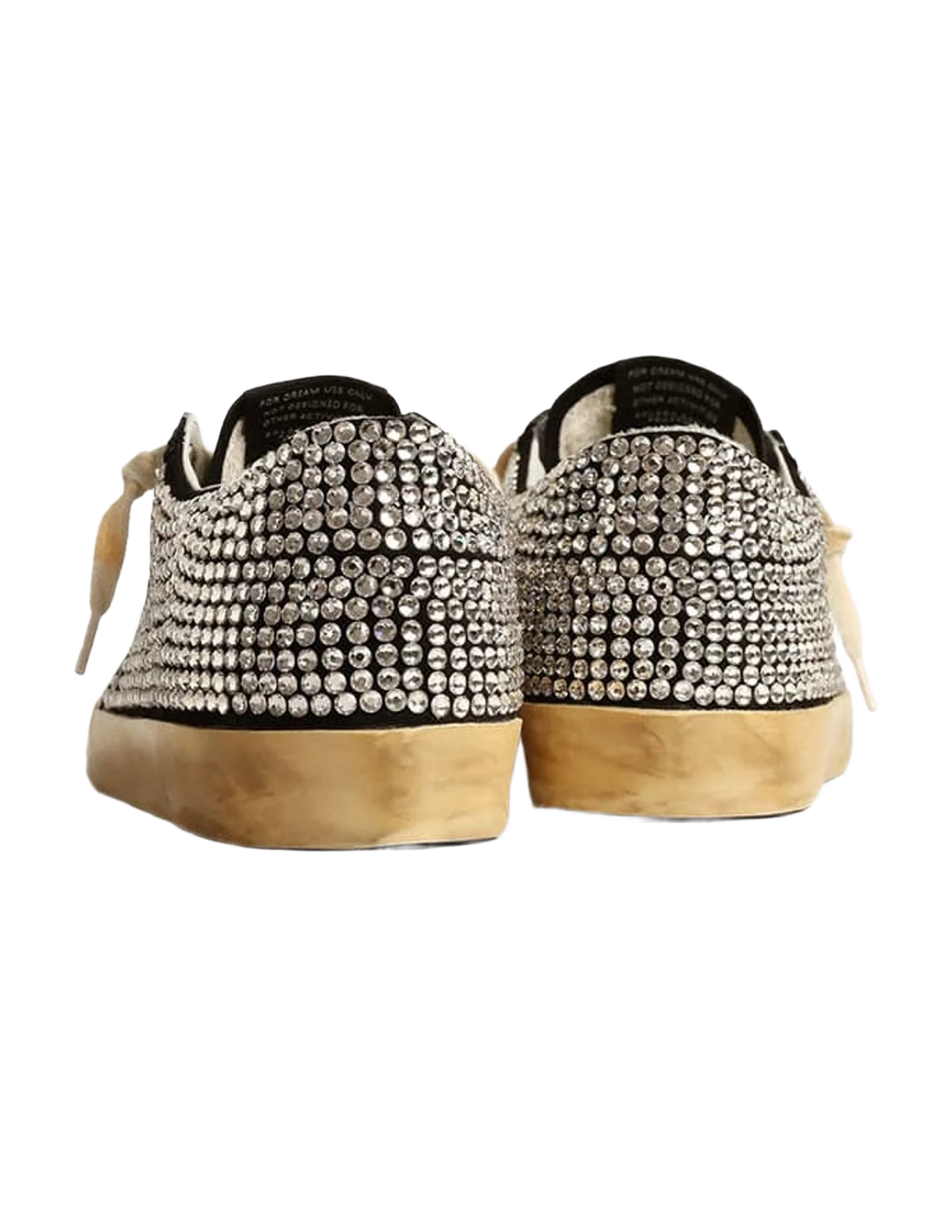 Women | Super-Star Ltd with Swarovski Crystals & Black Leather Star | Black