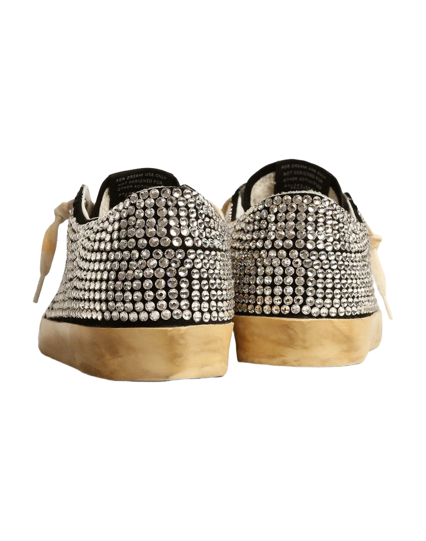 Women | Super-Star Ltd with Swarovski Crystals & Black Leather Star | Black - Image 5