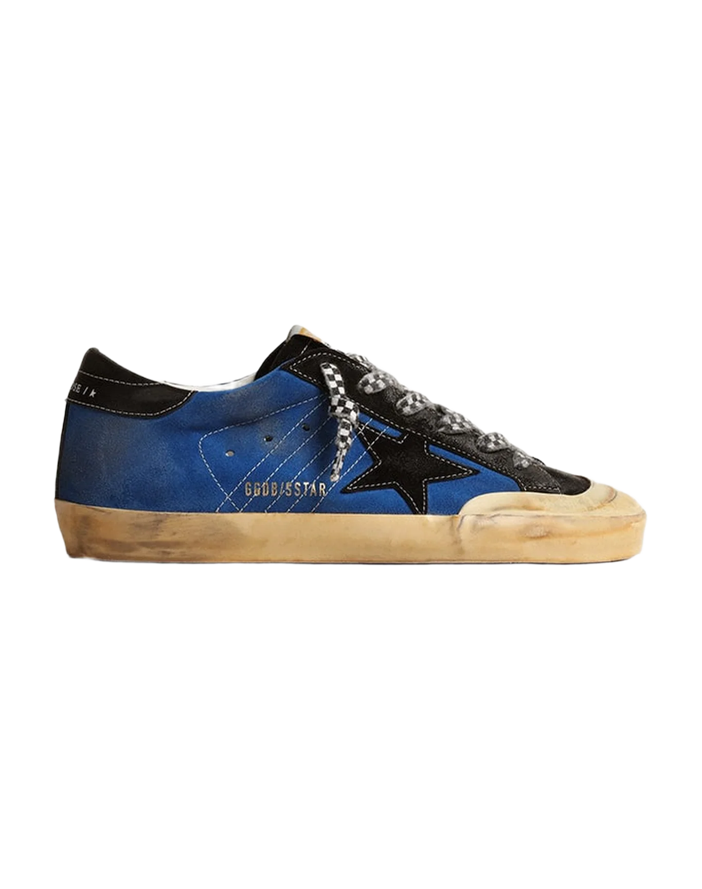 Women | Super-Star Penstar Bluette Suede with Black Details | Bluette x Black - Image 2