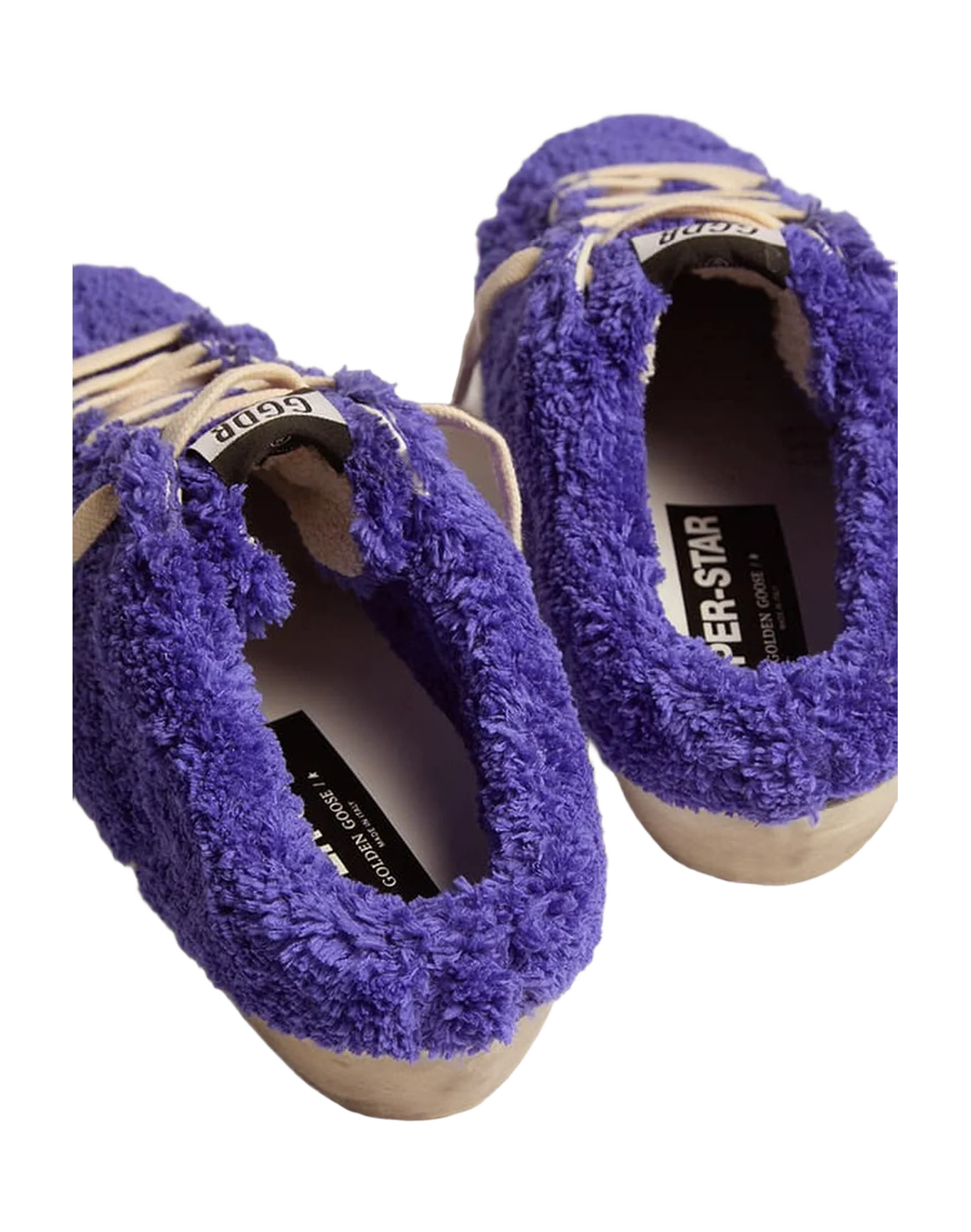 Women | Super-Star Sabot Royal Blue Terry with White Star | Royal Blue x White - Image 7