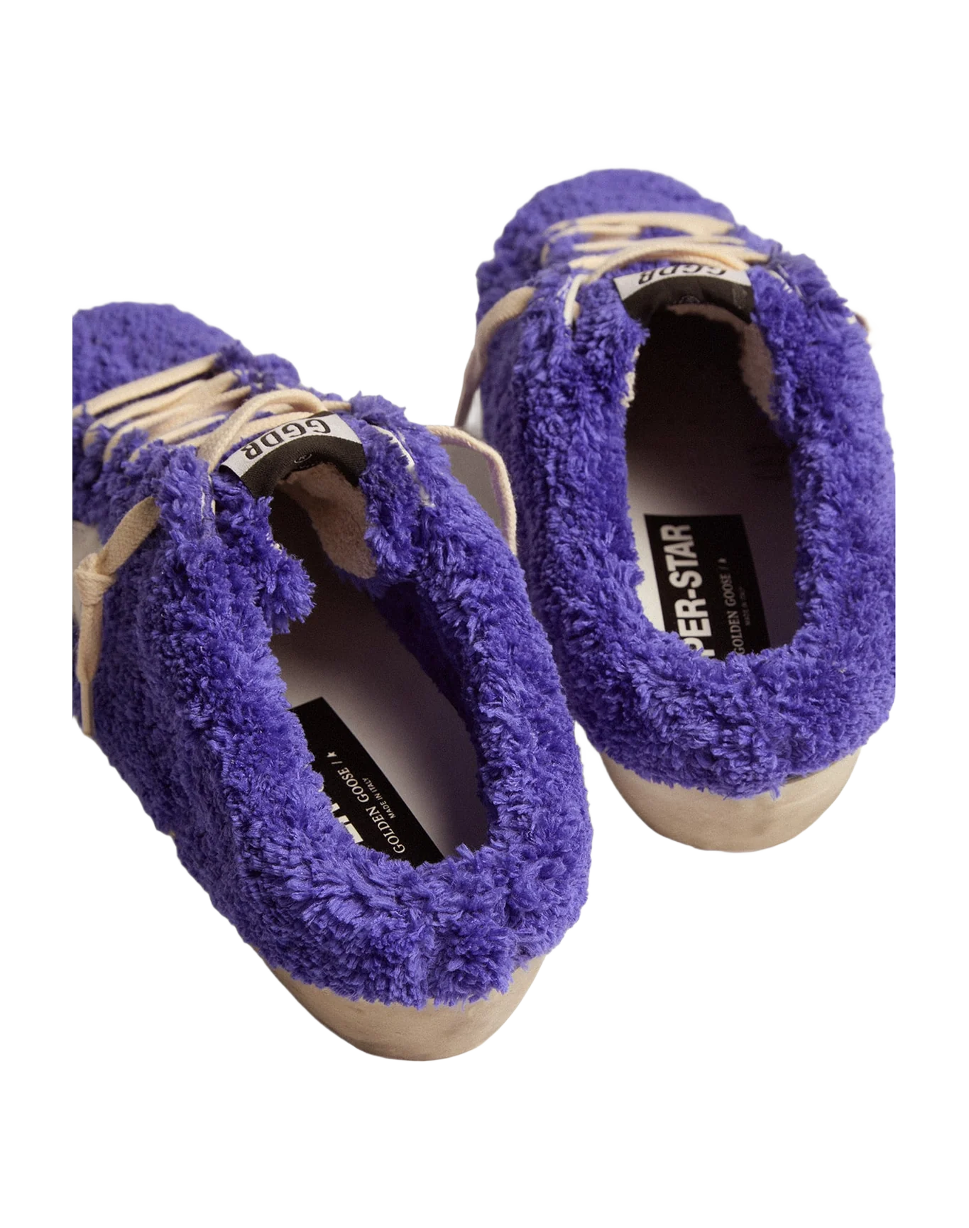 Women | Super-Star Sabot Royal Blue Terry with White Star | Royal Blue x White - Image 9