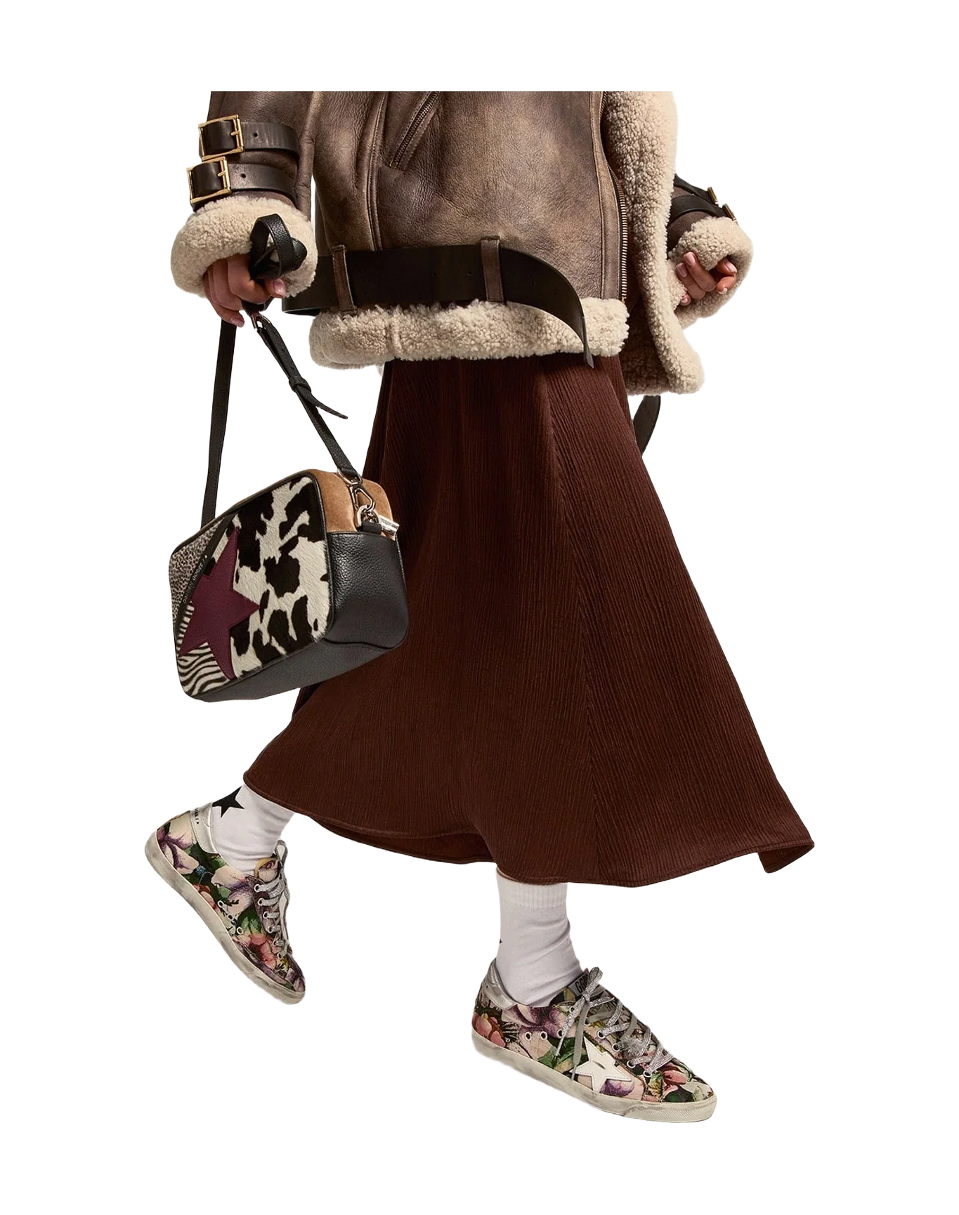 Women | Super-Star Sneakers Floral-Print Jacquard | Multicolor x White x Silver