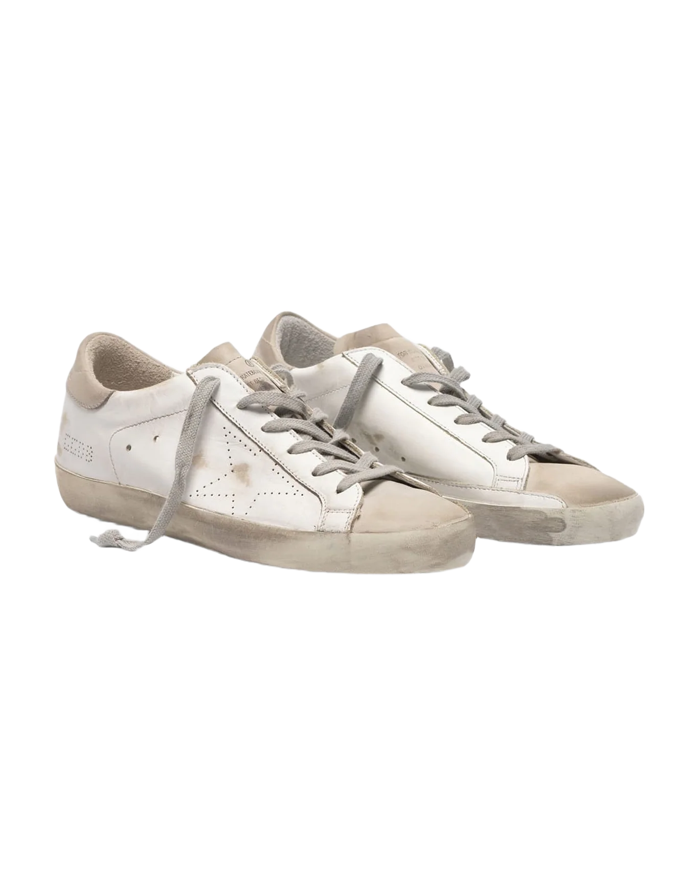 Women | Super-Star Sneakers Leather & Suede with Openwork Star (V1) - Image 6
