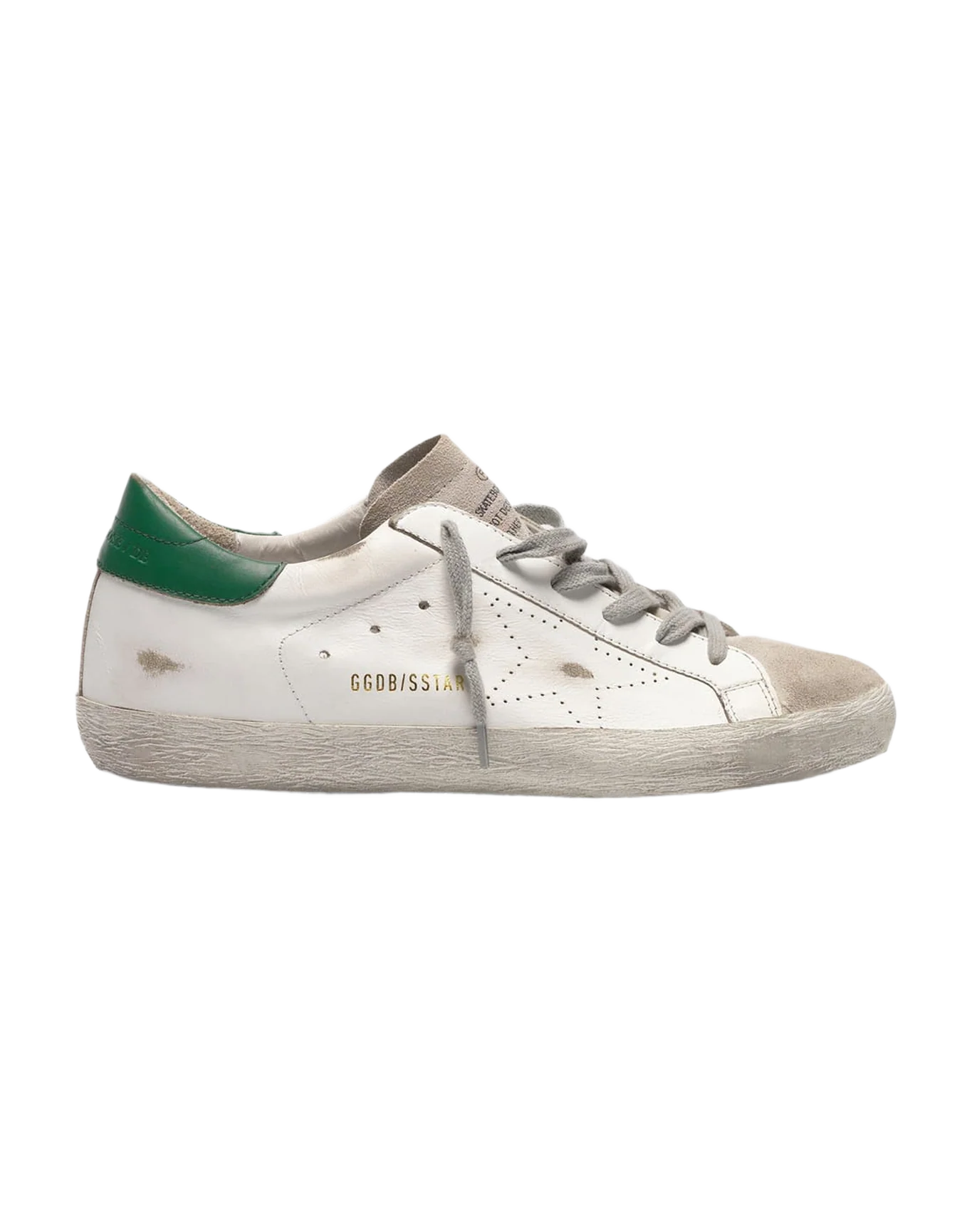 Women | Super-Star Sneakers Leather & Suede with Openwork Star (V2) - Image 2