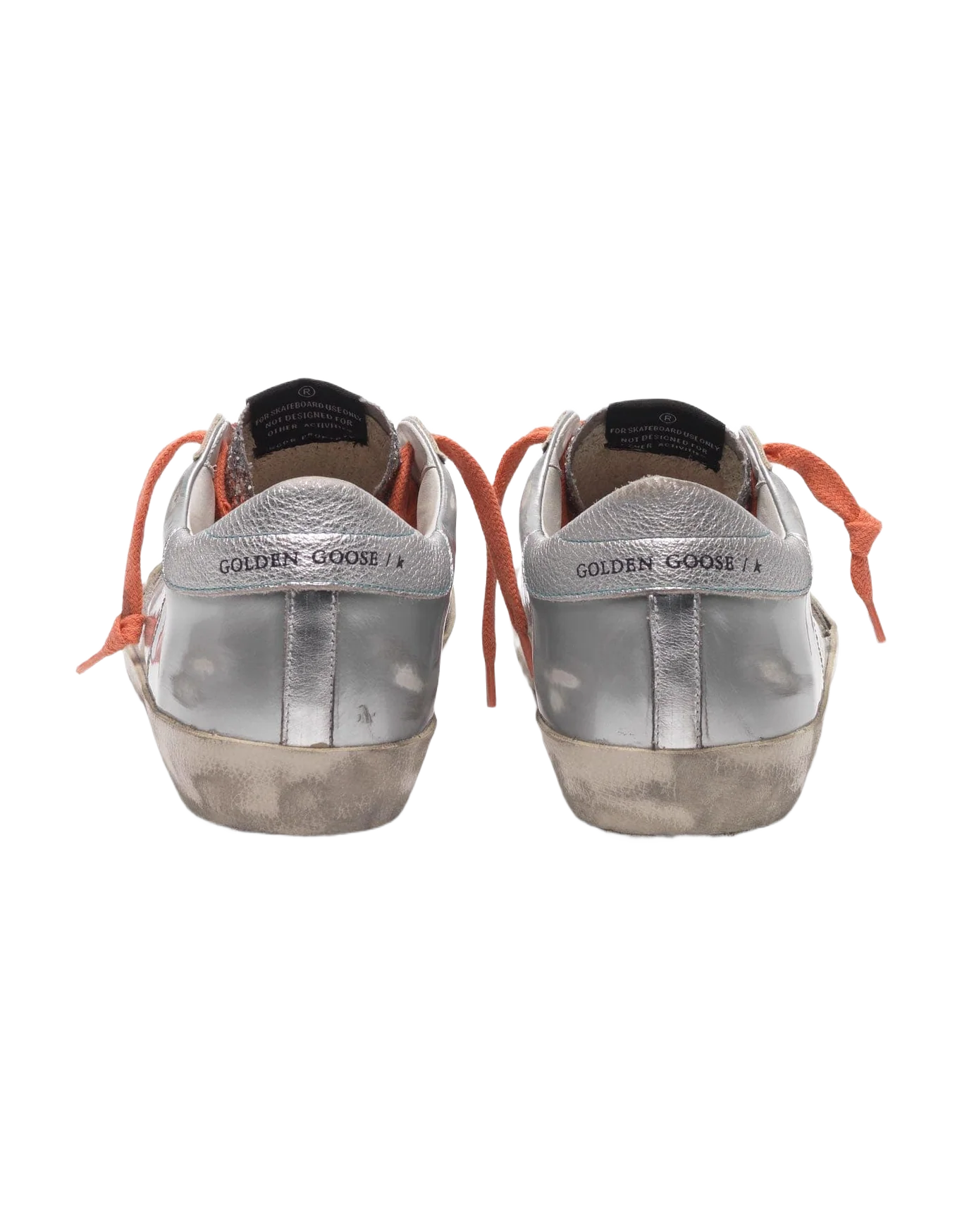 Women | Super-Star Sneakers Silver Laminated Leather & Glitter - Image 8