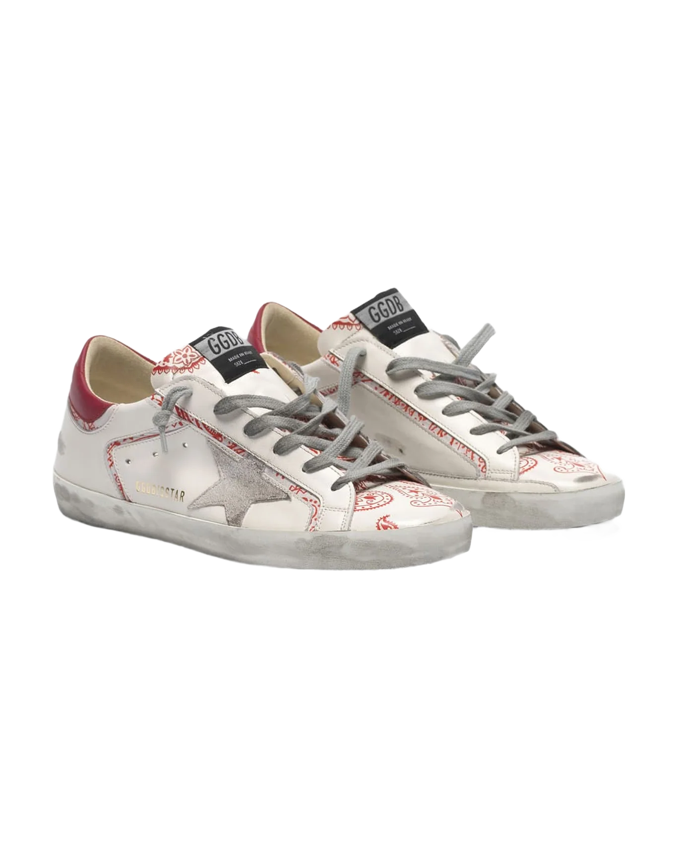 Women | Super-Star Sneakers with Bandana Print - Image 2