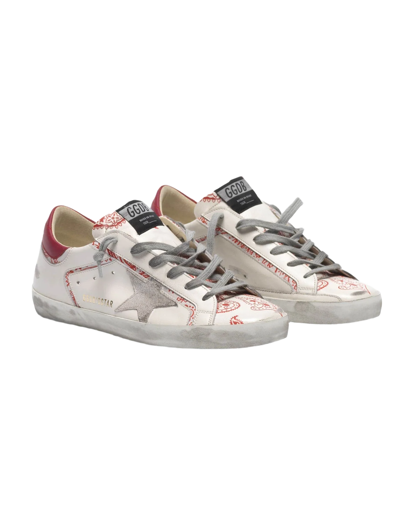 Women | Super-Star Sneakers with Bandana Print - Image 3