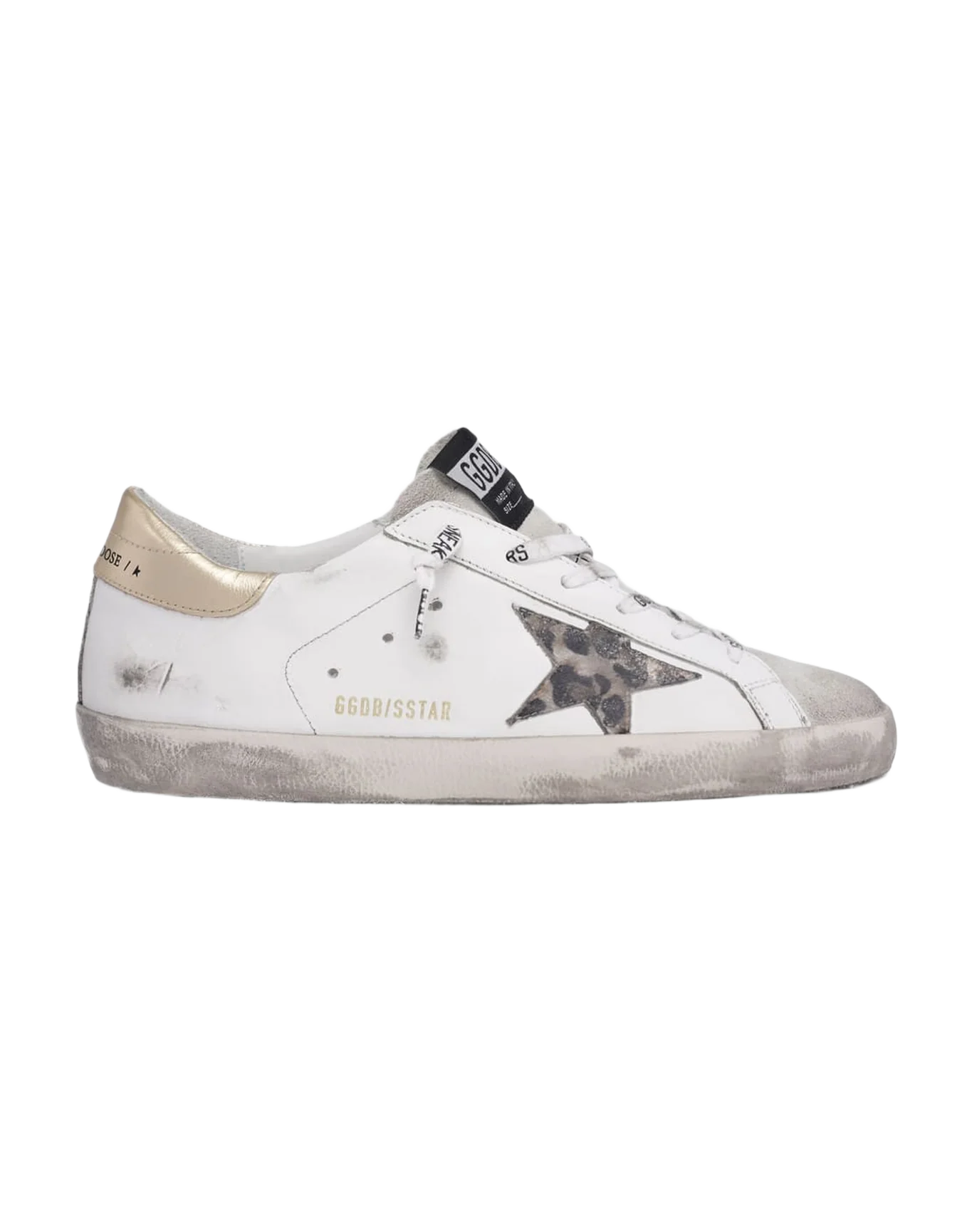 Women | Super-Star Sneakers with Gold Heel - Image 4