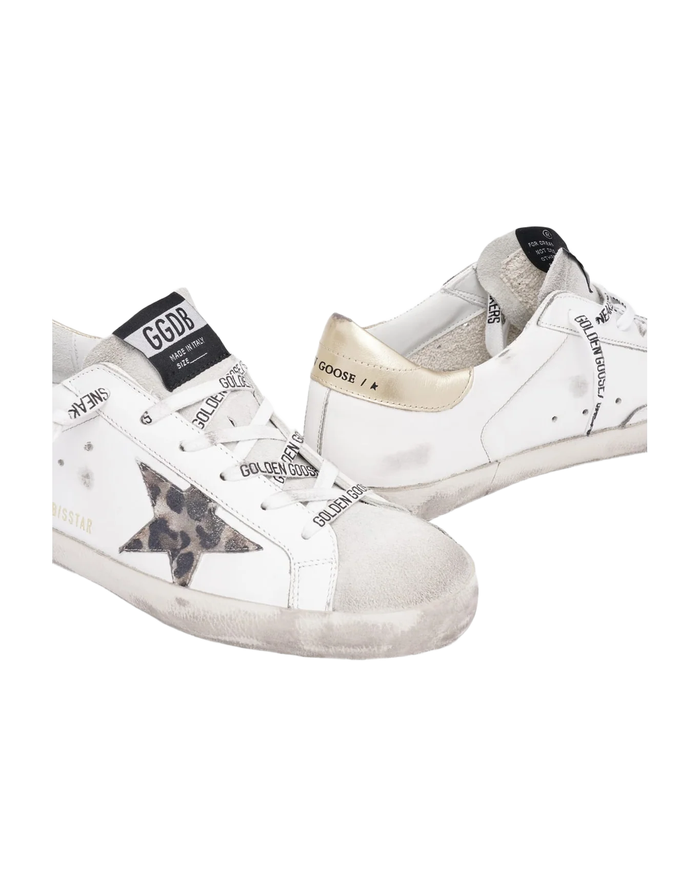 Women | Super-Star Sneakers with Gold Heel - Image 5