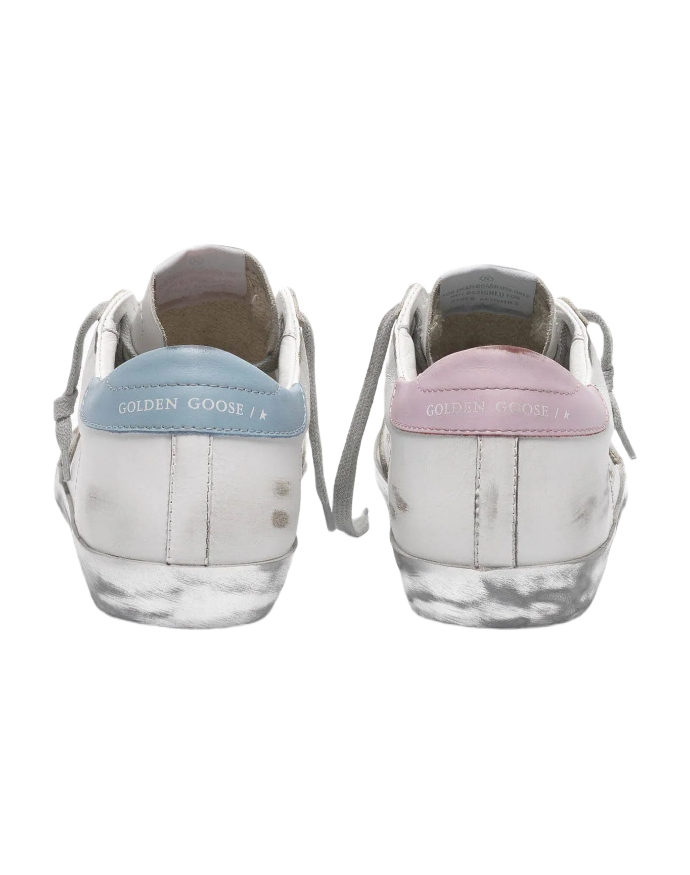 Women | Super-Star Sneakers with Handwritten Lettering & Two-Tone Heel Tabs - Image 7
