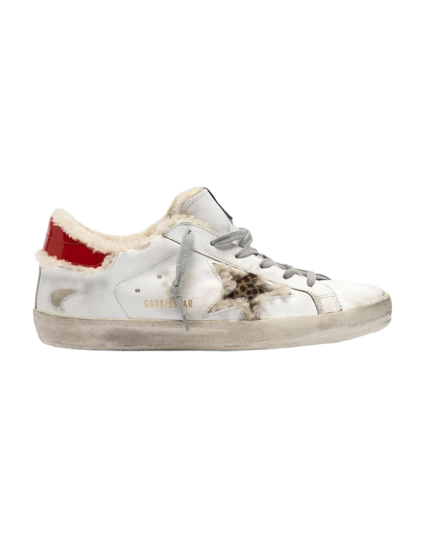 Women | Super-Star Sneakers with Pony Skin Star & Shearling Insert - Image 5
