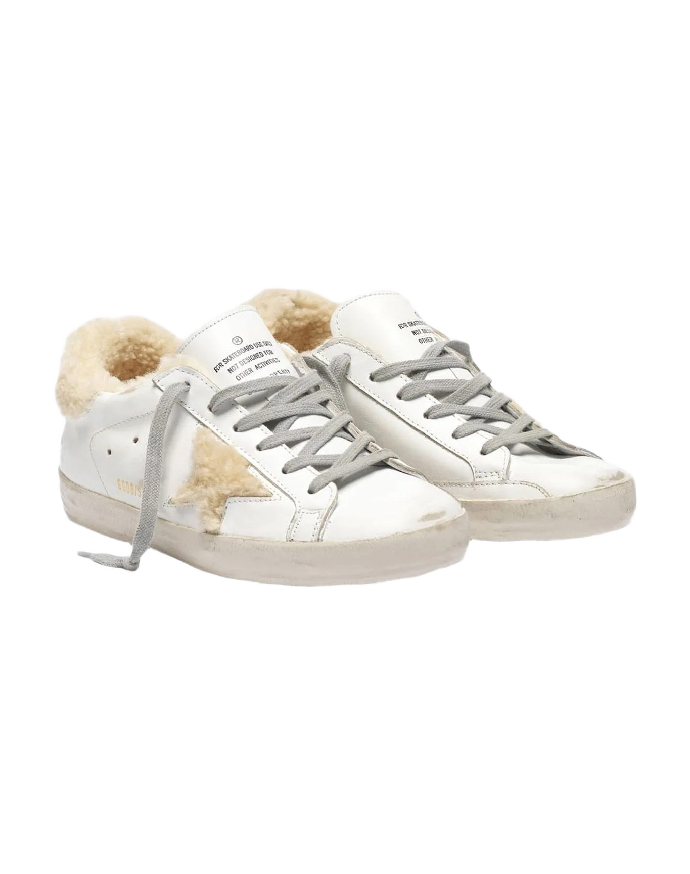 Women | Super-Star Sneakers with Shearling Inserts (V1)