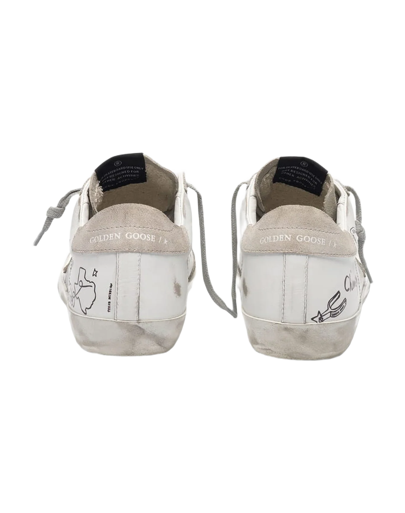Women | Super-Star Sneakers with Texas Graffiti - Image 5