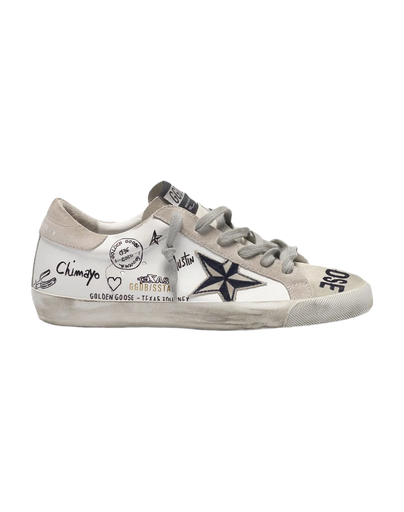 Women | Super-Star Sneakers with Texas Graffiti - Image 8