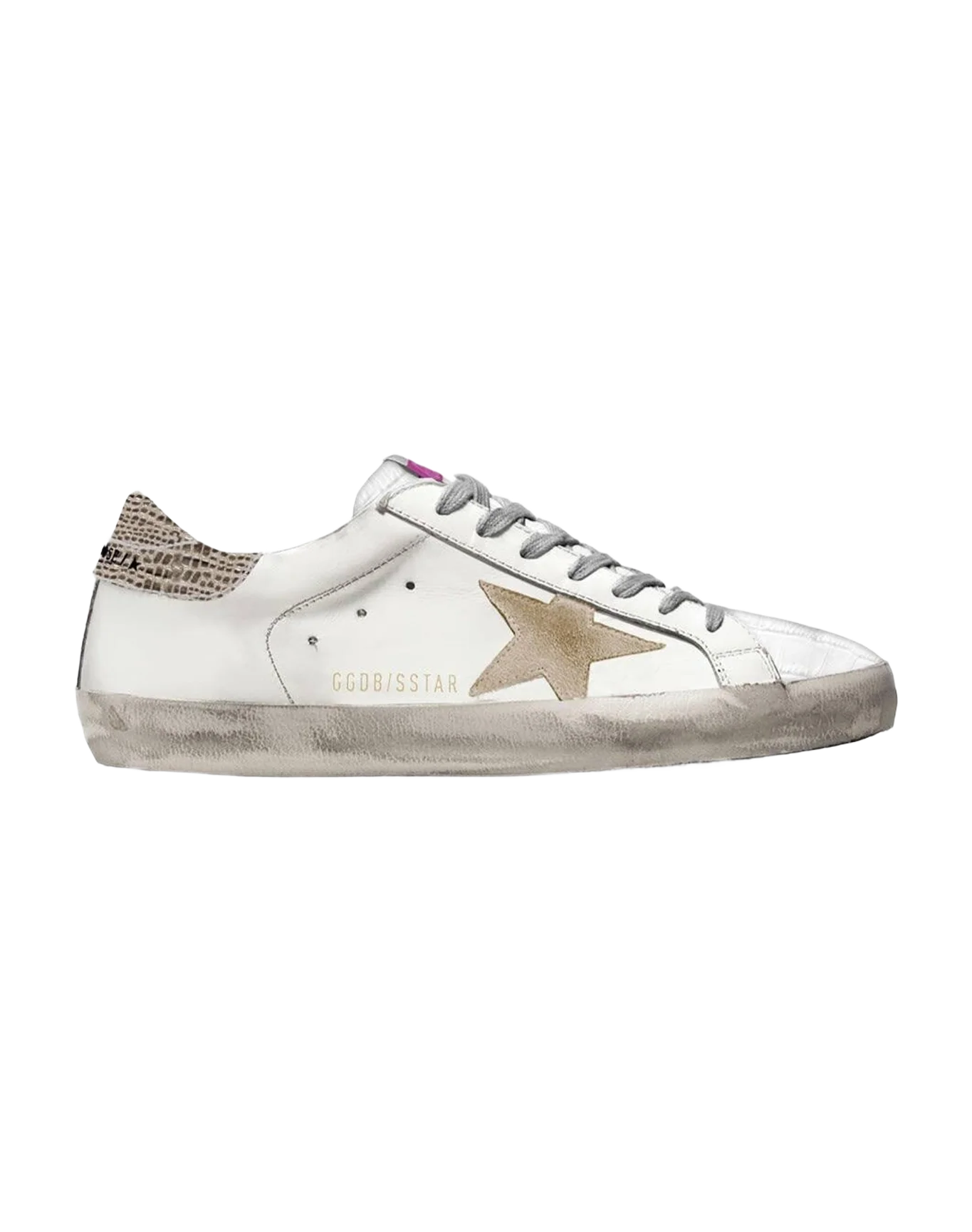 Women | Super-Star White Whit Brown Star