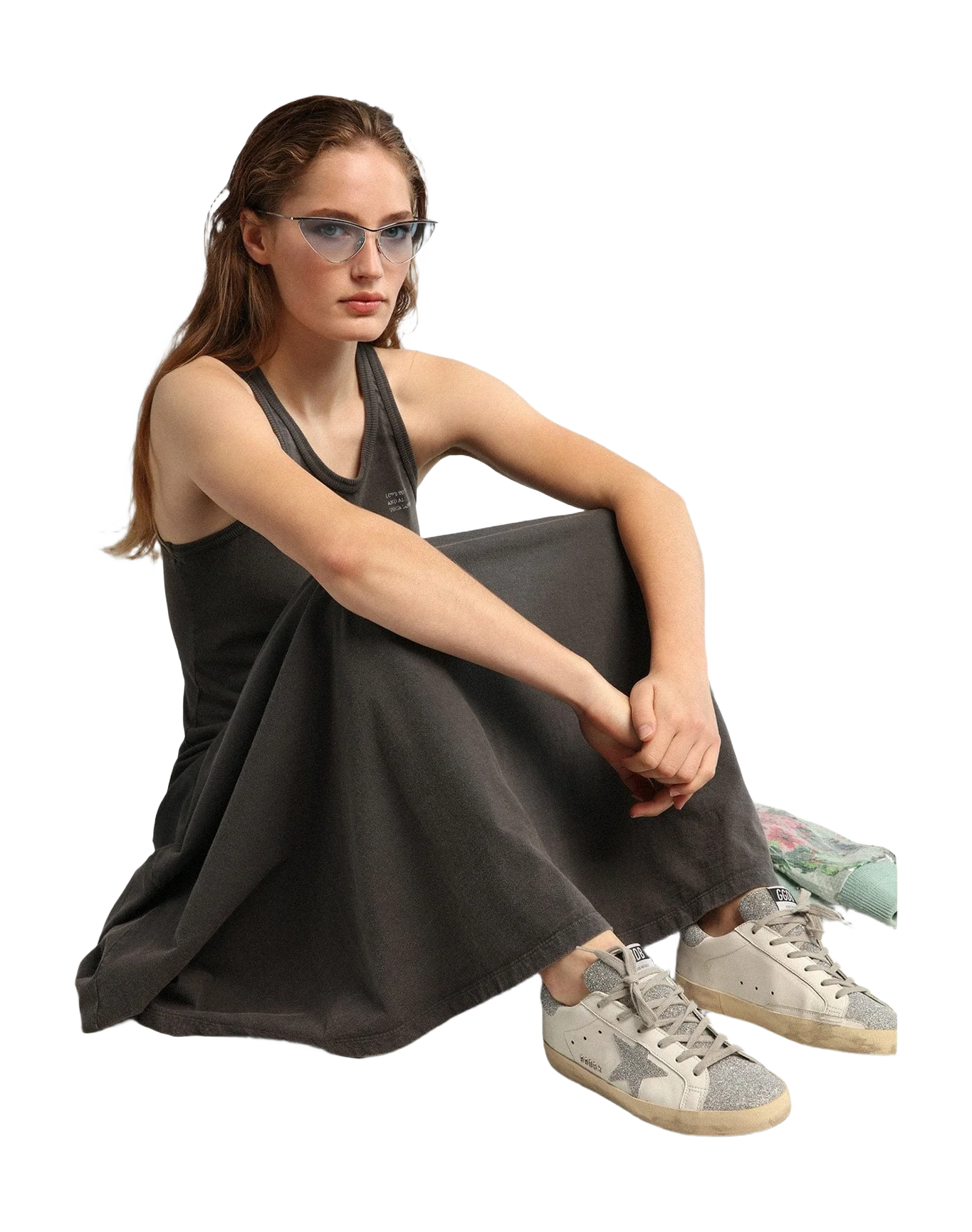 Women | Super-Star with White Leather Upper & Swarovski Crystal Inserts | White x Silver