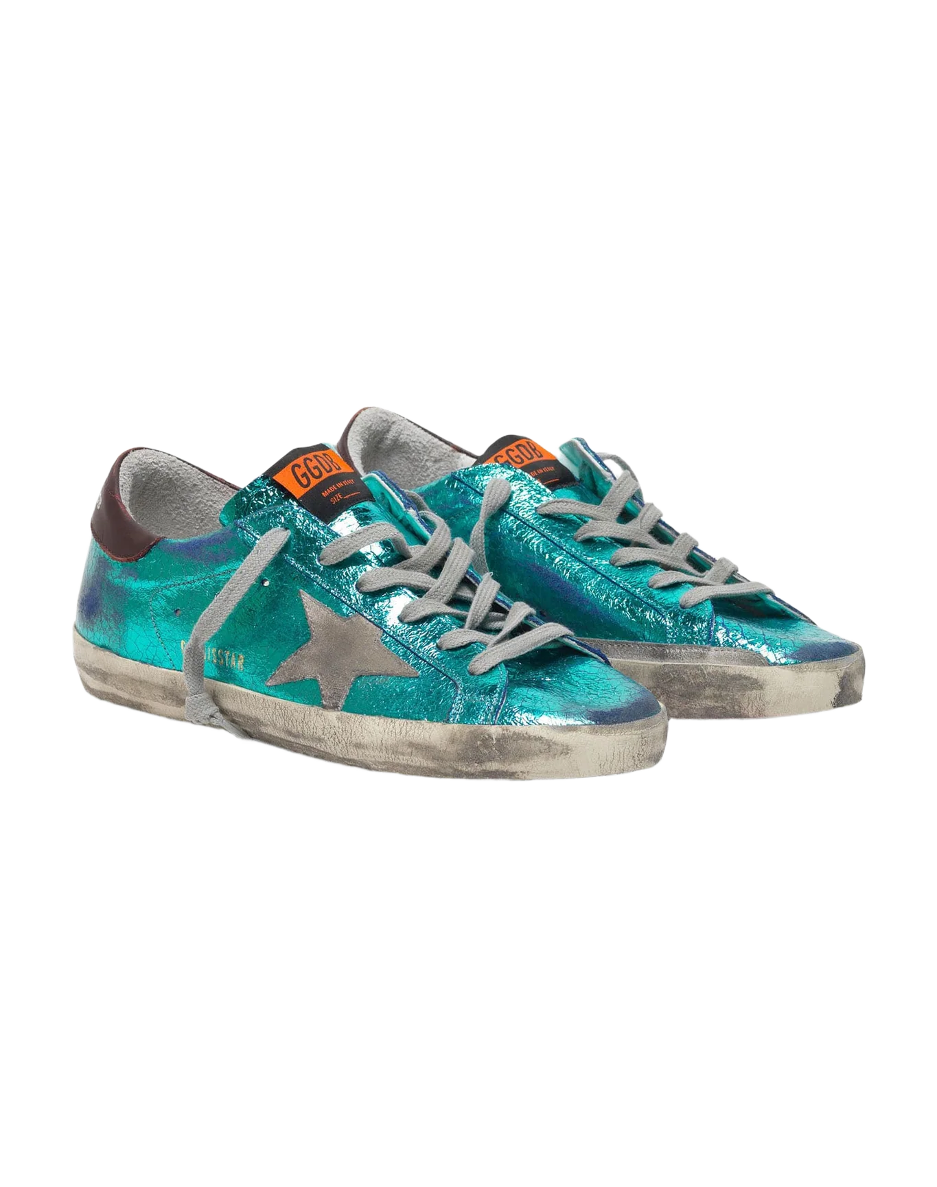 Women | Superstar Sneakers Crackle Effect Leather - Image 5