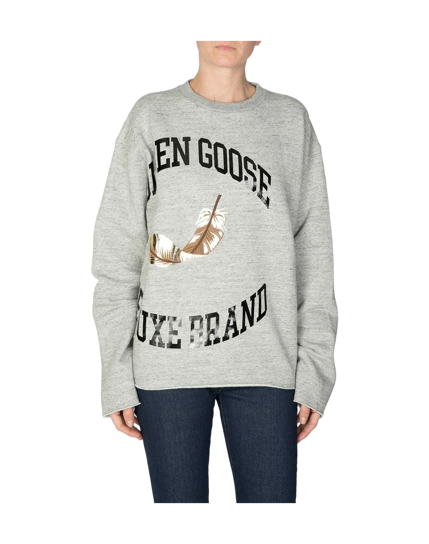 Women | Sweatshirt Cereda Melgrey / Gold College - Image 5