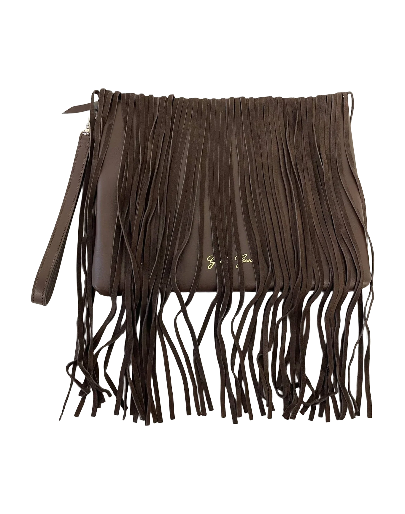 Women | Toast Bag XL Dark Brown Fringes