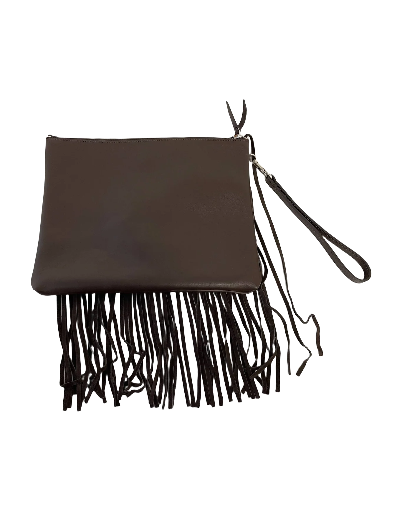 Women | Toast Bag XL Dark Brown Fringes - Image 2