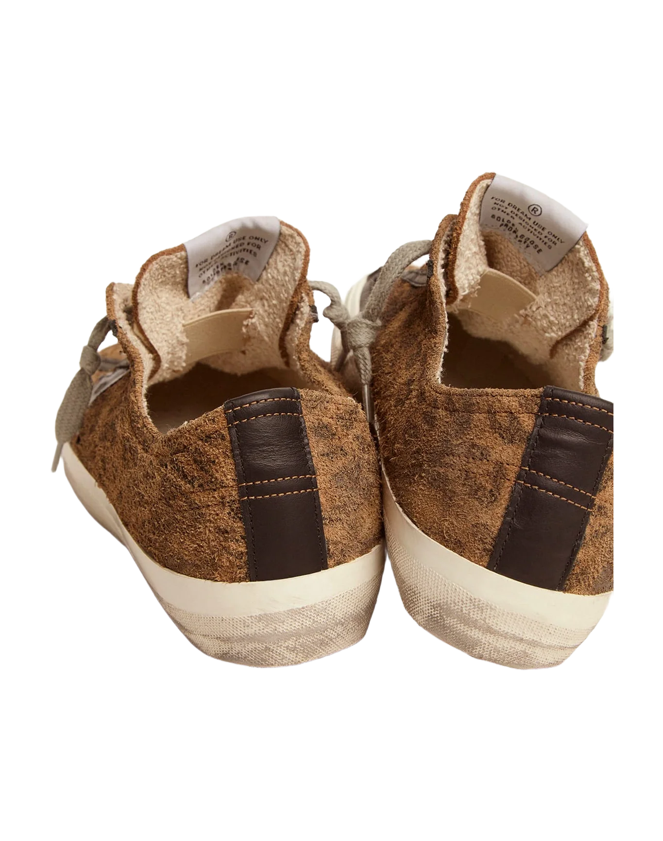 Women | V-Star Ltd Sneakers Leopard-Print Suede with A Black Laminated Leather Star | Beige Brown Leo x Night Blue x Black - Image 6