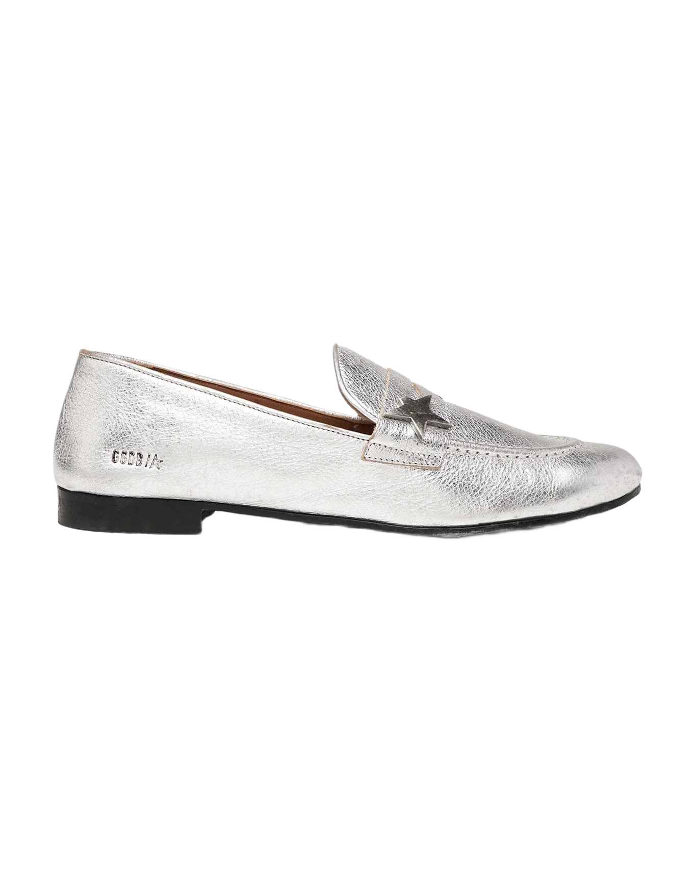 Women | Virginia Loafers Silver Leather - Image 5