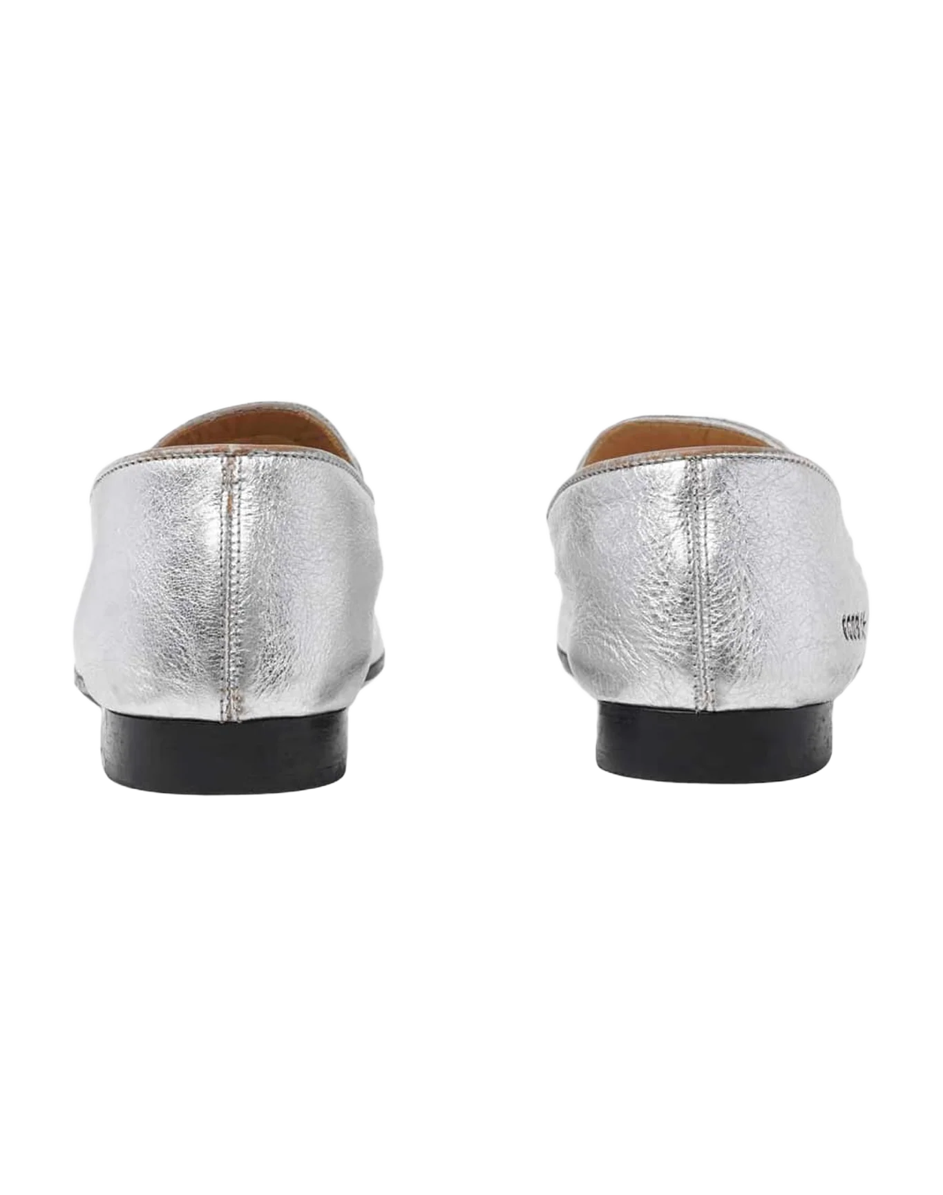 Women | Virginia Loafers Silver Leather - Image 6