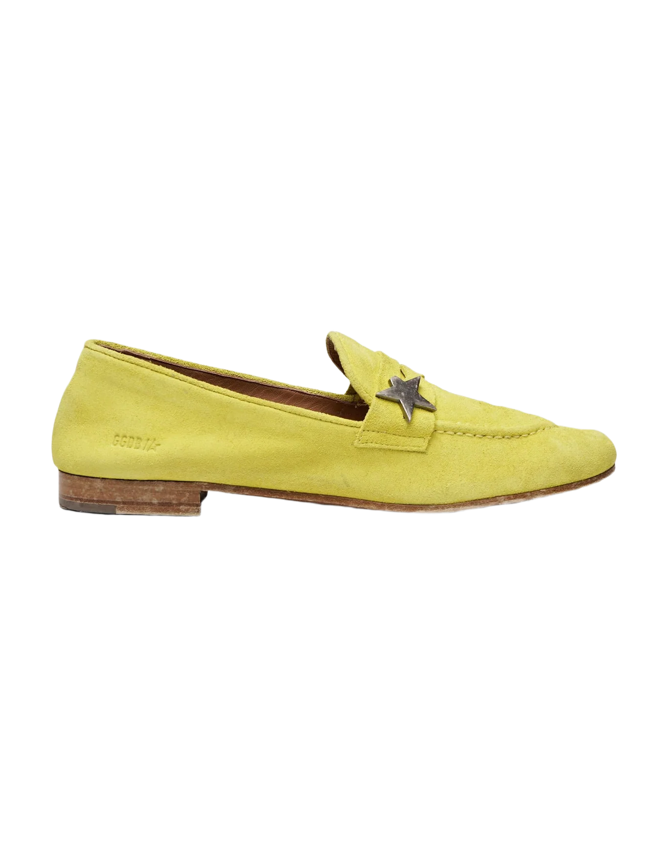 Women | Virginia Loafers Yellow Suede Leather - Image 4