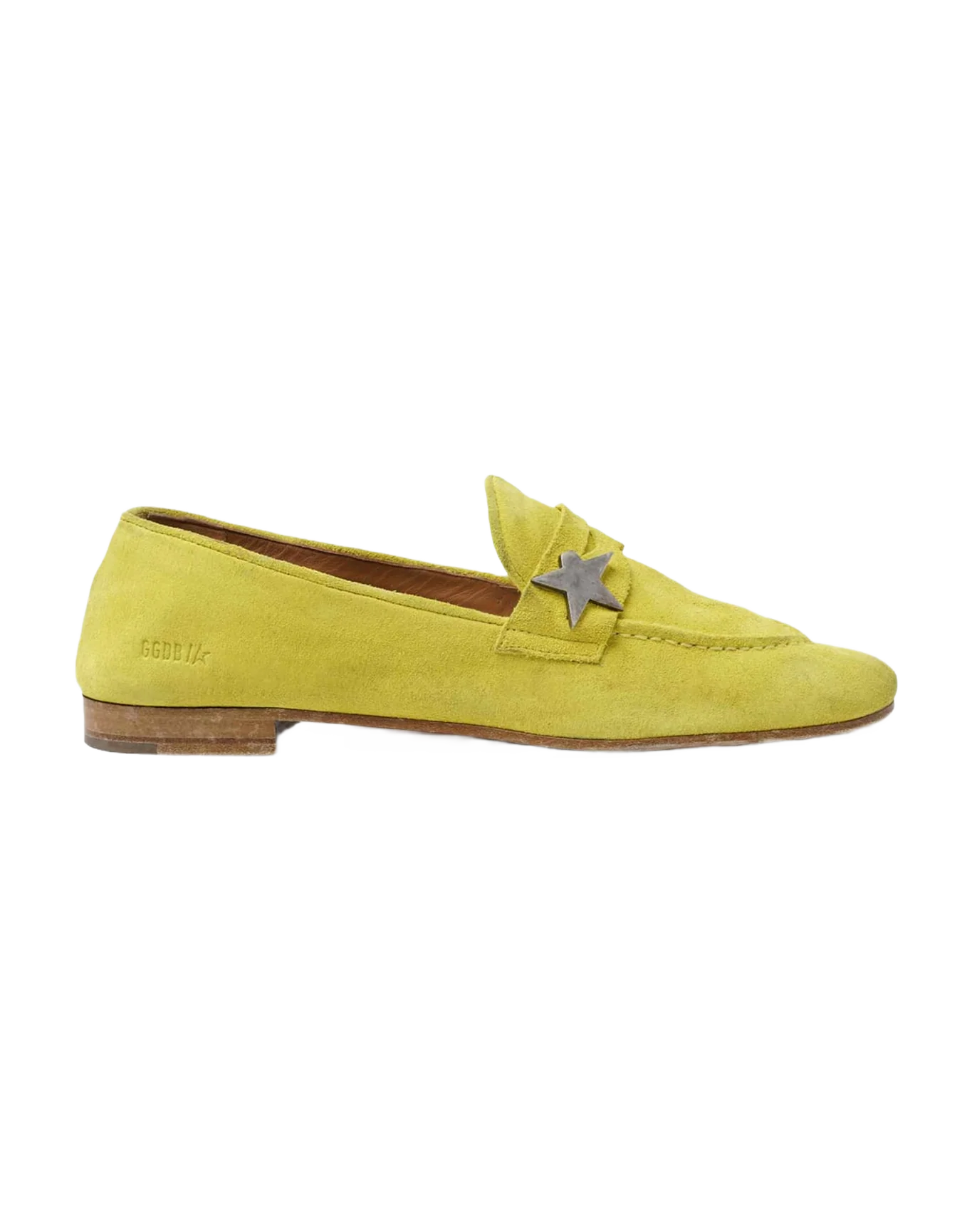 Women | Virginia Loafers Yellow Suede Leather - Image 5