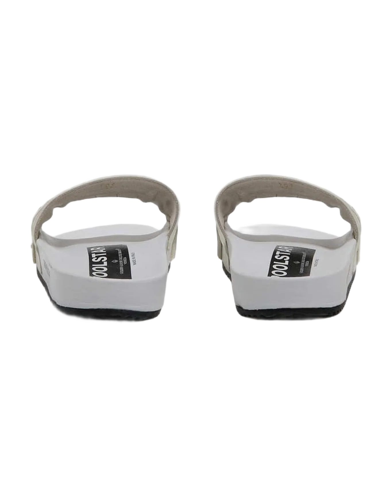 Women | White Poolstars with GGDB Logo