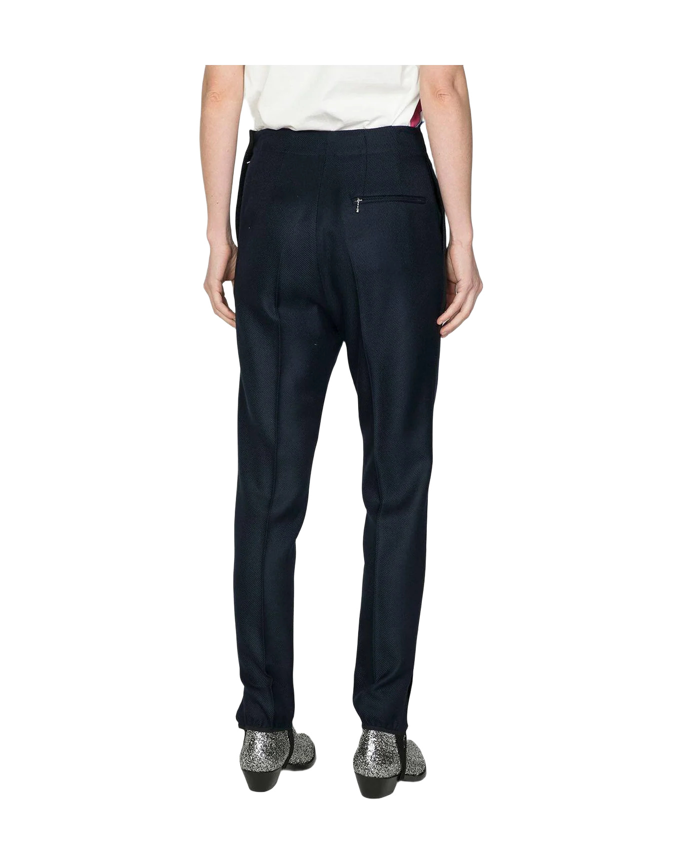 Women | Woman'S Navy Trousers - Image 2