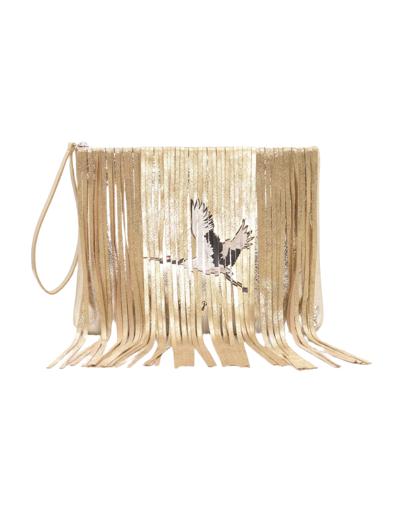 Women | Xl Toast Bag Leather with Suede Fringe - Image 4