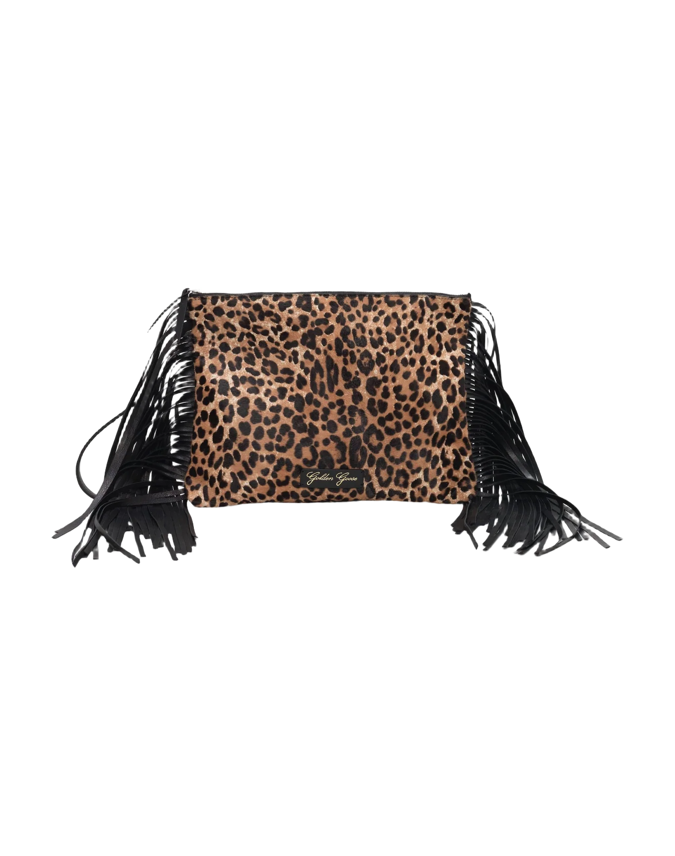 Women | Xl Toast Clutch Bag Leather with Suede Fringes - Image 3