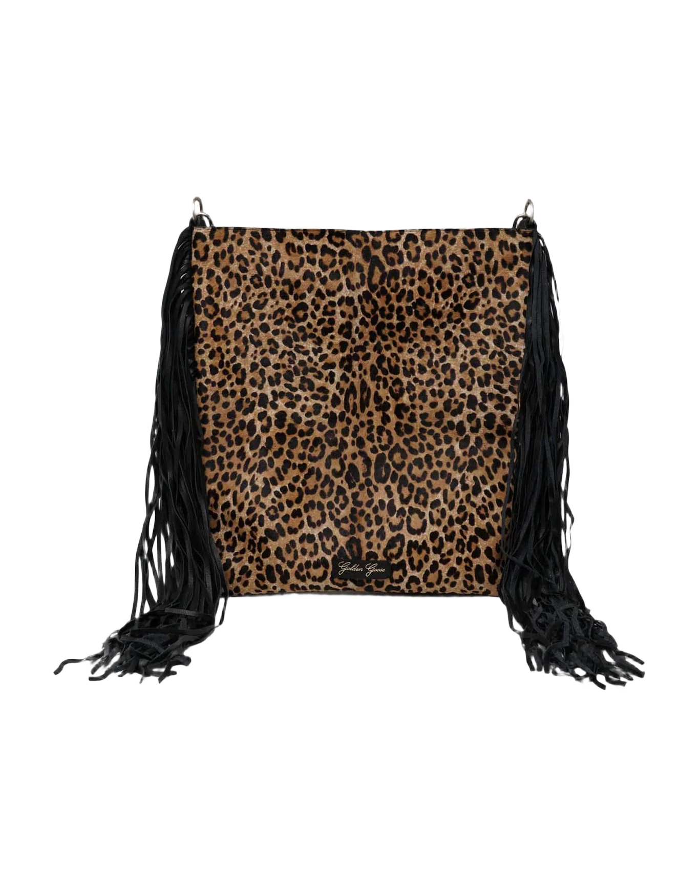 Women | Xl Toast Clutch Bag Leather with Suede Fringes - Image 6