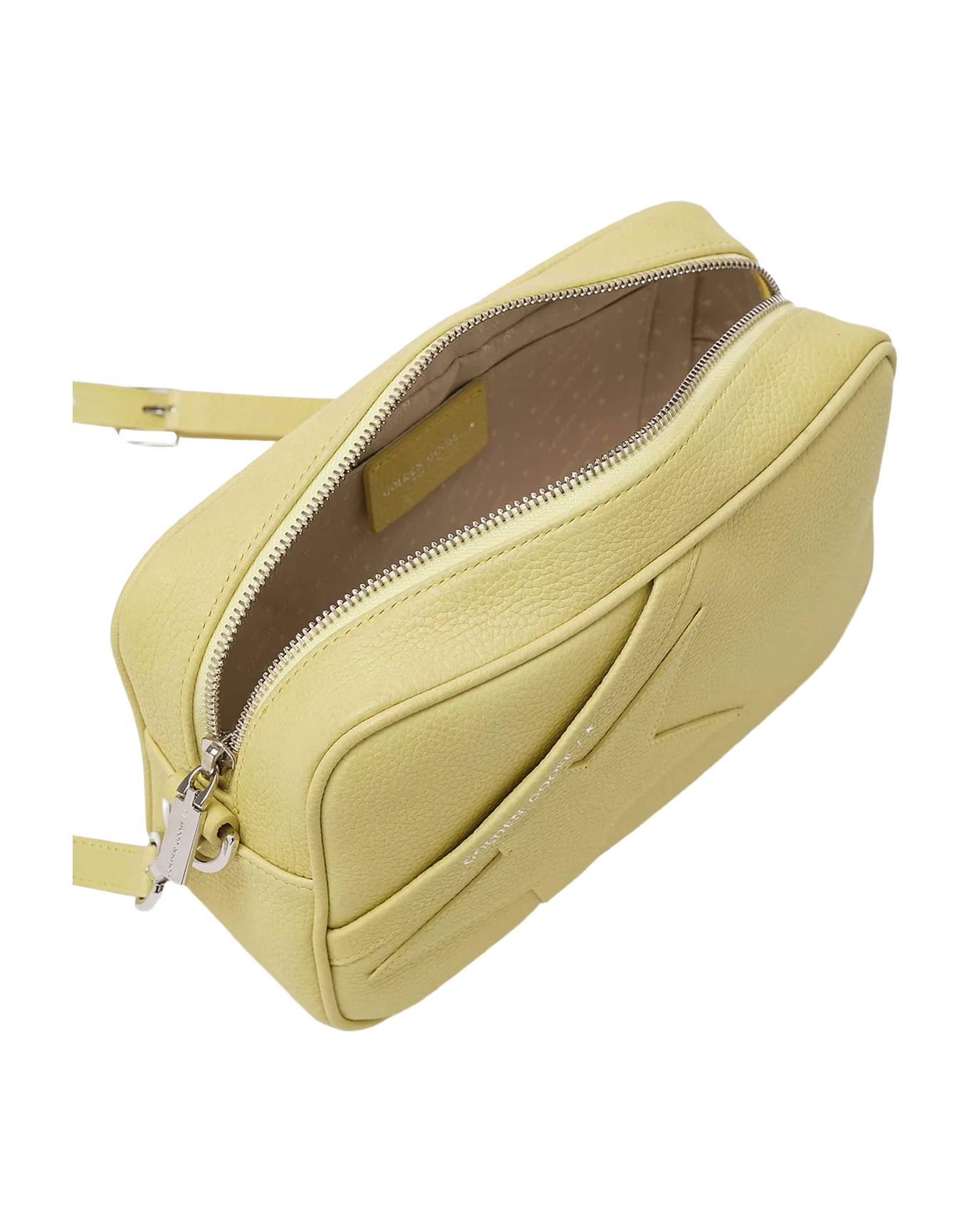 Women | Yellow Star Bag Made Of Hammered Leather - Image 2