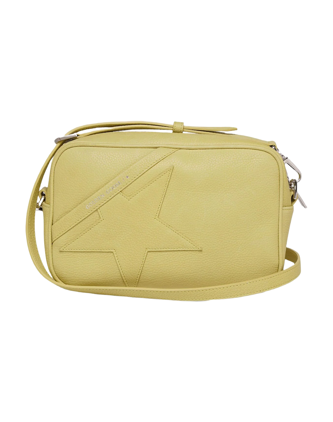 Women | Yellow Star Bag Made Of Hammered Leather - Image 9