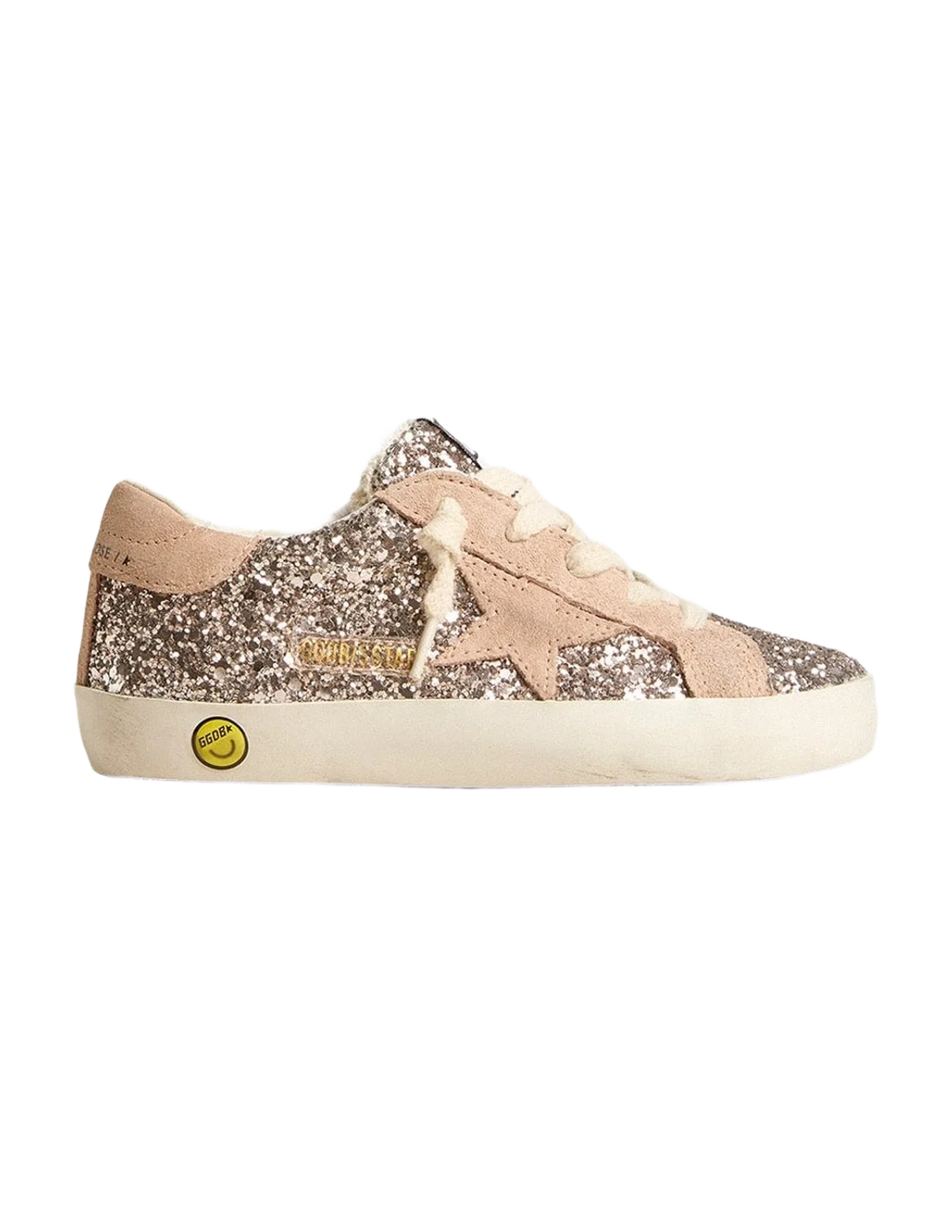 Girl | Young Super-Star Glitter with Suede Star & Heel Tab | Cinder x Powder Pink (V2) - Image 7