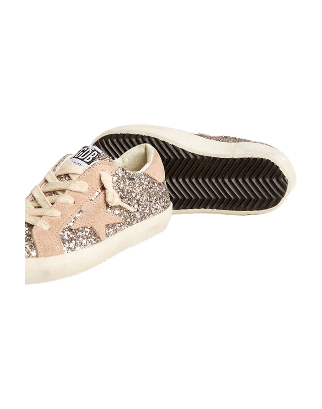 Girl | Young Super-Star Glitter with Suede Star & Heel Tab | Cinder x Powder Pink (V2) - Image 8